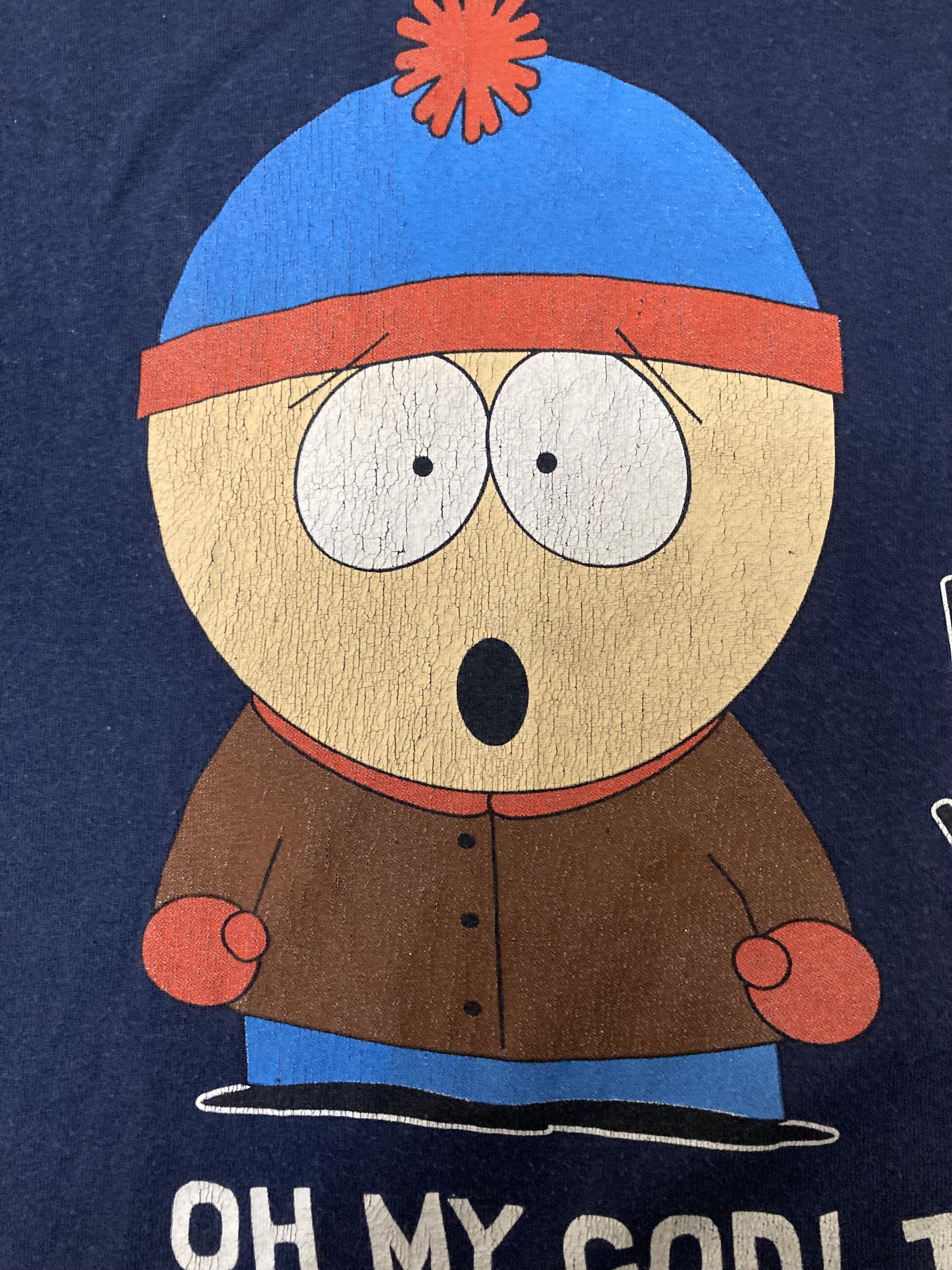 Vintage Vtg.South Park 1998 T Shirt Oh My God They Killed Kenny Size US XL / EU 56 / 4 - 10 Thumbnail