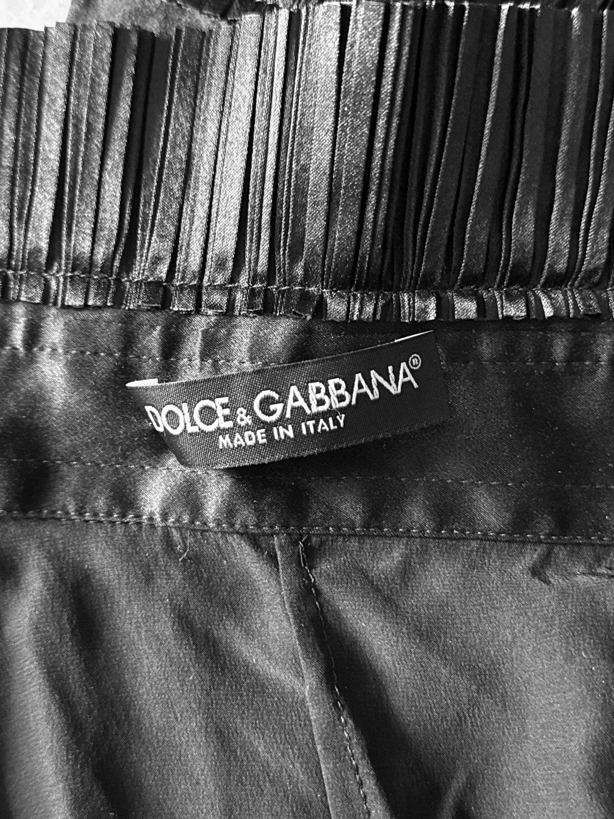 Dolce & Gabbana Dolce and Gabbana Runway Early Era Silk Ruffle Silk blouse Size M / US 6-8 / IT 42-44 - 3 Thumbnail