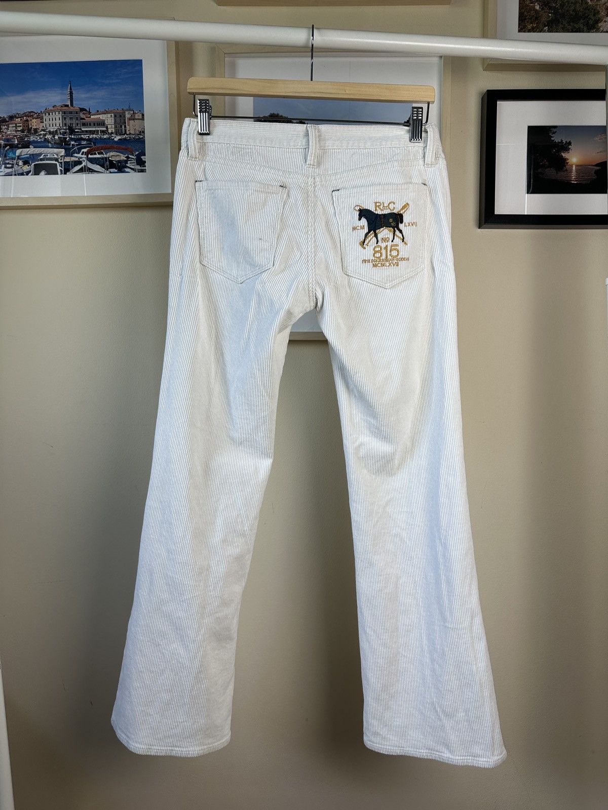 Ralph Lauren Ralph Lauren RRL Gramercy 815 Corduroy Pants White Size 28" / US 6 / IT 42 - 2 Thumbnail