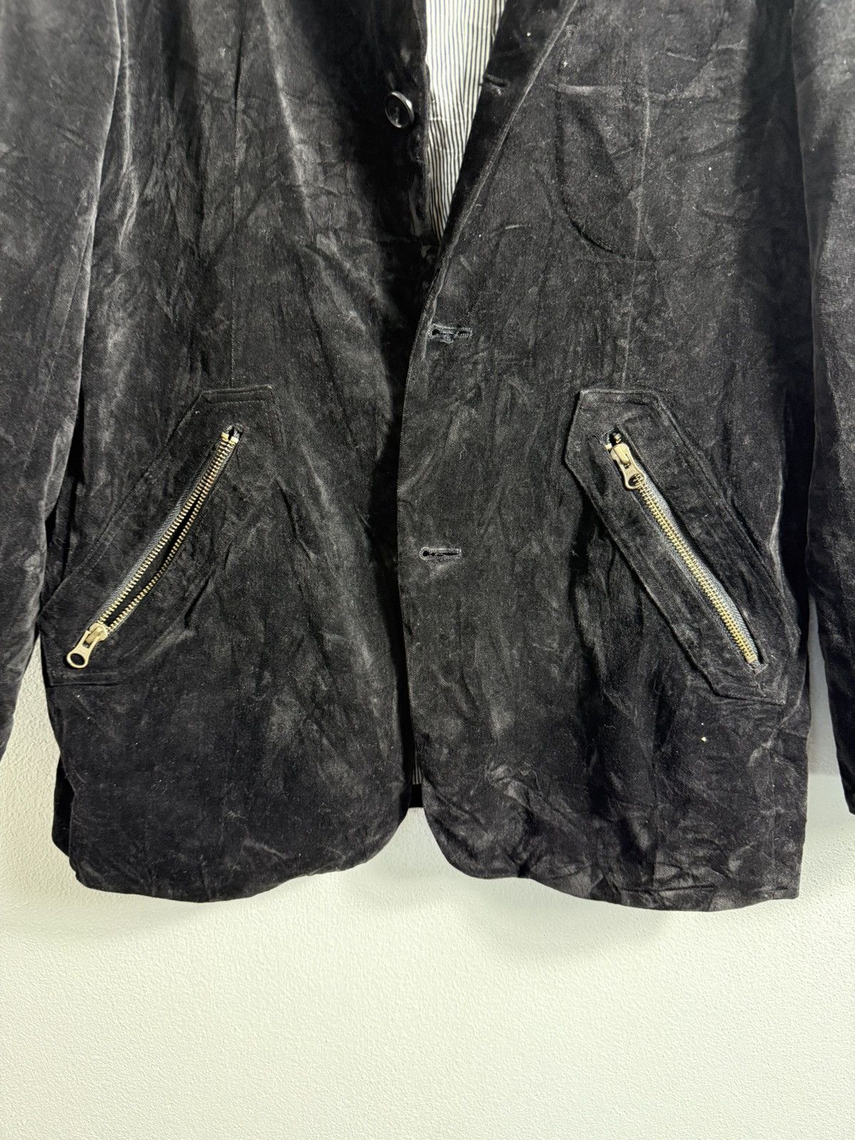 PPFM VELVET CASUAL JACKET BY PPFM JAPANESE BRAND Size US L / EU 52-54 / 3 - 3 Thumbnail