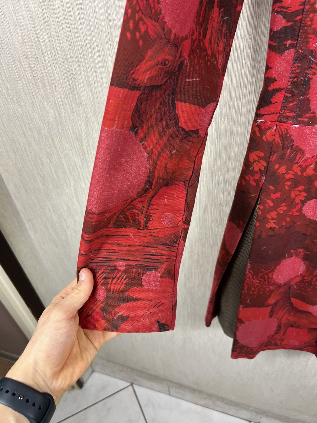 Custo Barcelona Custo Barcelona full print animal roe deer y2k long coat Size S / US 4 / IT 40 - 10 Thumbnail