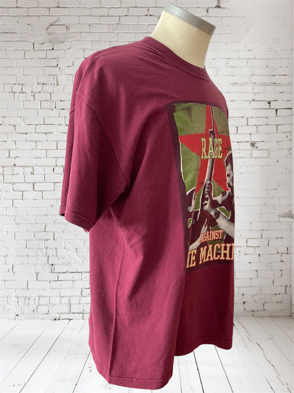 Vintage Vintage Rage Against The Machine T-Shirt Size US XL / EU 56 / 4 - 4 Thumbnail