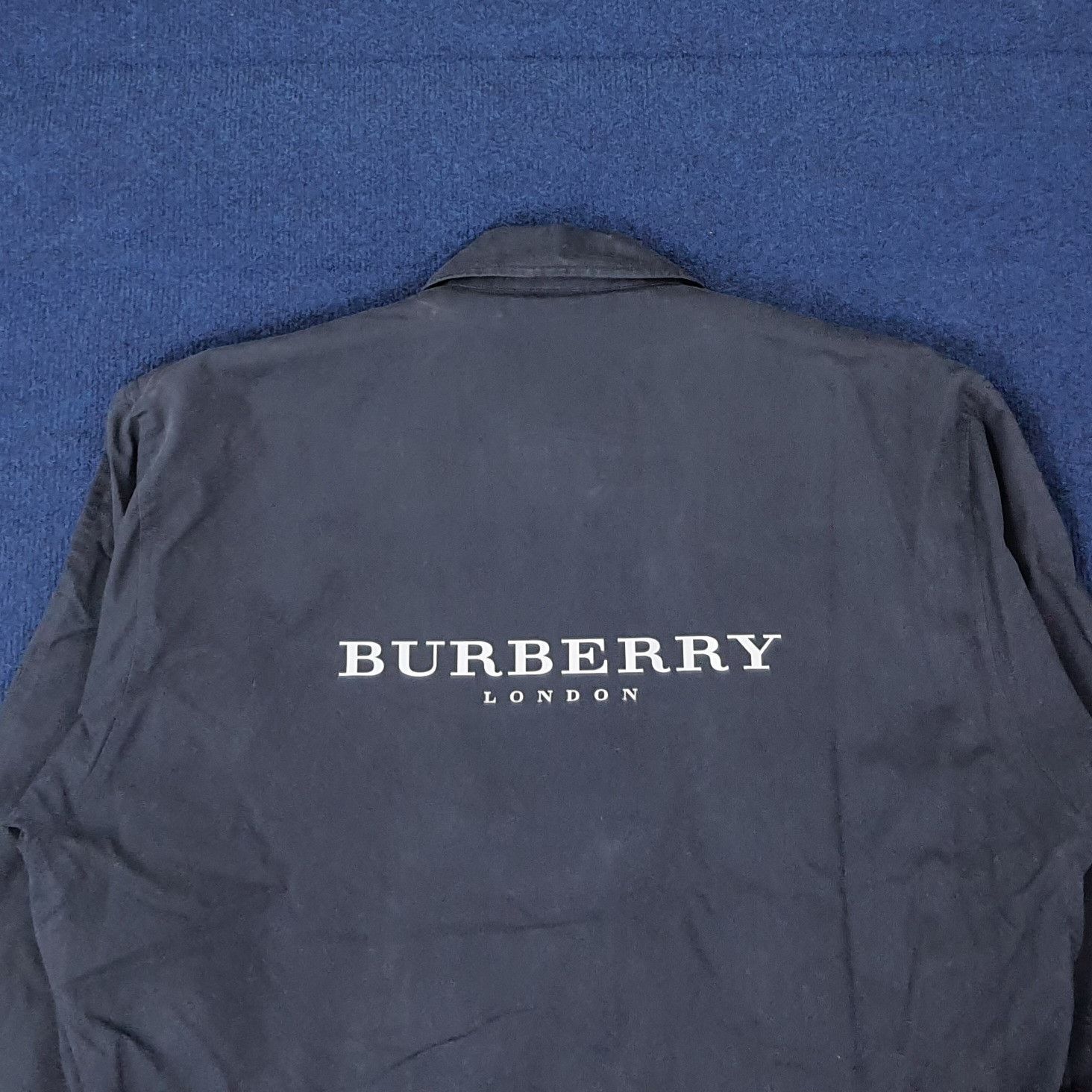 Burberry Vintage Burberrys Designer Custom Logo Jacket C246N25 Size US L / EU 52-54 / 3 - 4 Thumbnail