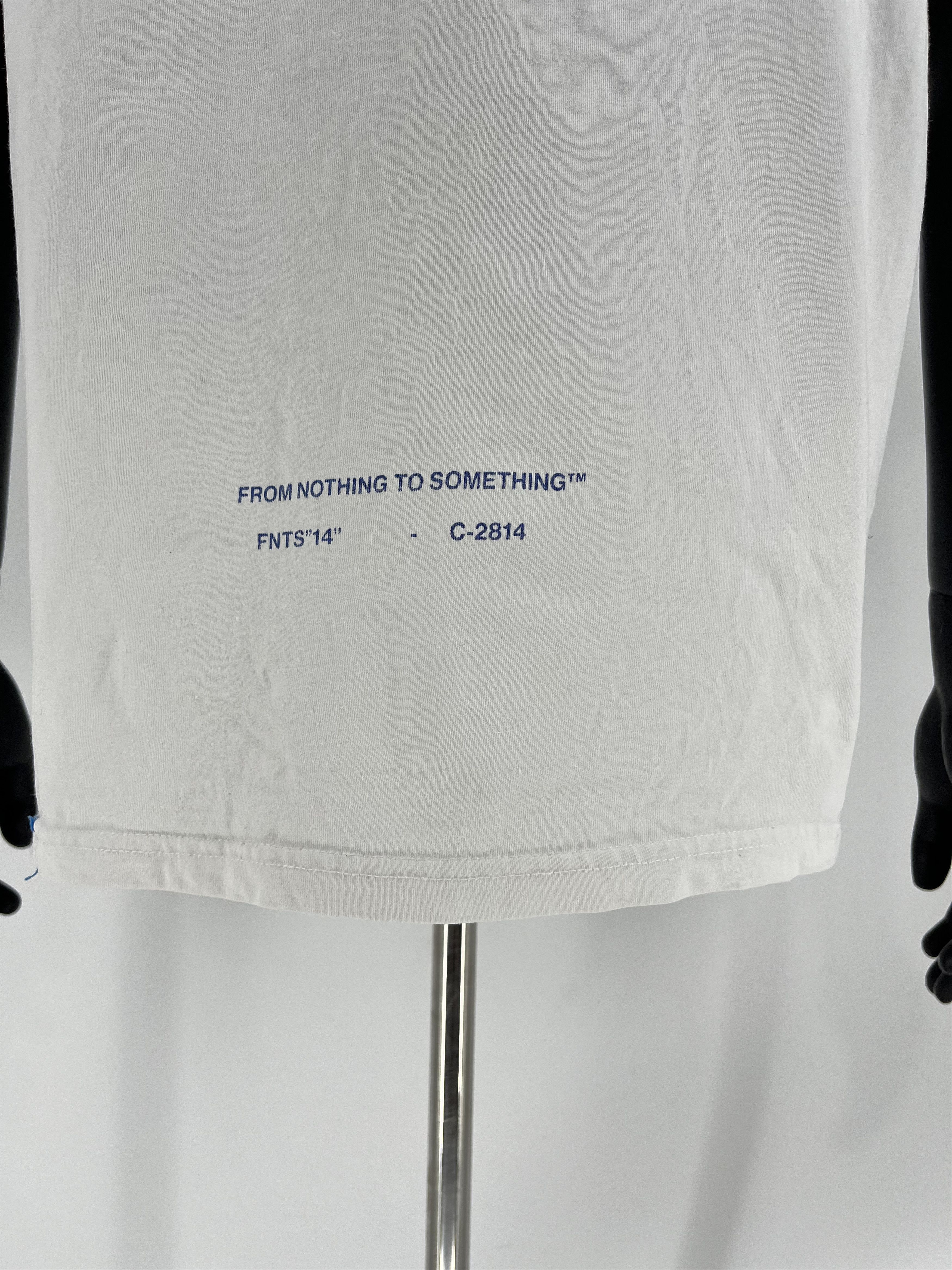 Hoodrich × Vintage Hype Hoodrich Big Logo Drill Y2K Streetwear White Tee Size US M / EU 48-50 / 2 - 11 Thumbnail