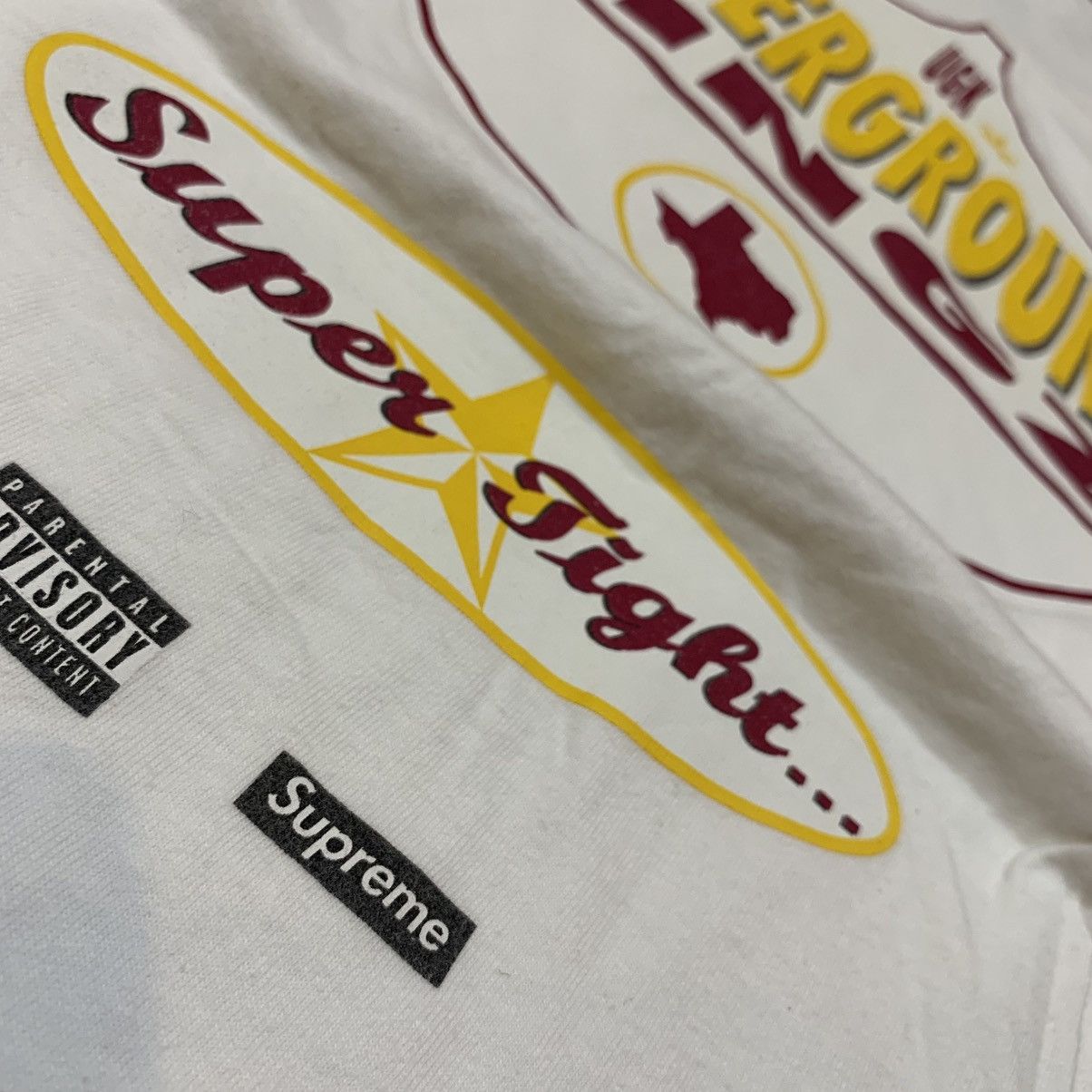 Supreme Supreme UGK Super Tight SS24 White T-Shirt Size US L / EU 52-54 / 3 - 9 Thumbnail