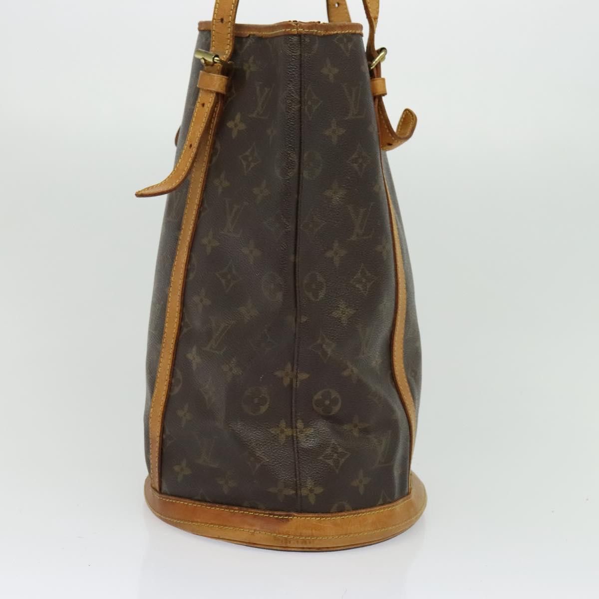 Louis Vuitton LOUIS VUITTON Monogram Bucket GM Shoulder Bag M42236 Size ONE SIZE - 4 Thumbnail