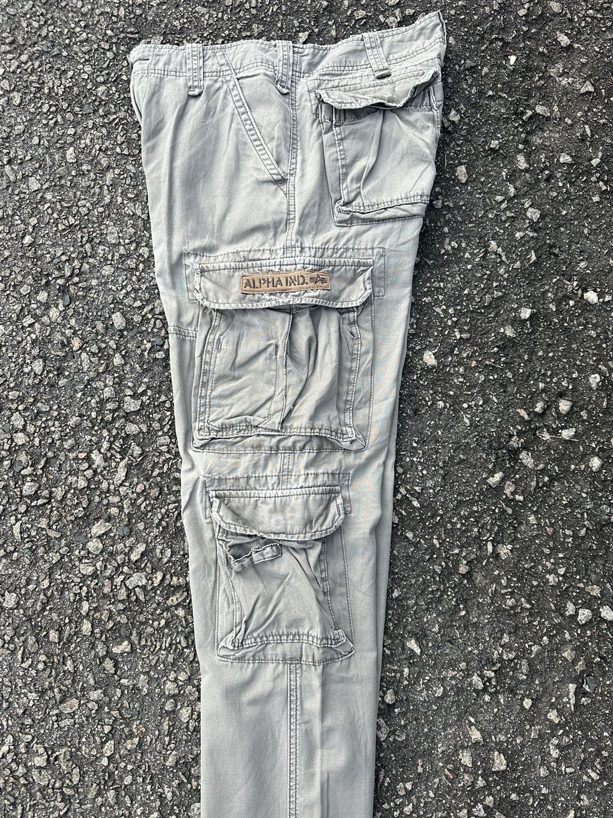Alpha Industries CARGO PANTS ALPHA INDUSTRIES VINTAGE JAPANESE BRANDED Size US 31 - 15 Thumbnail