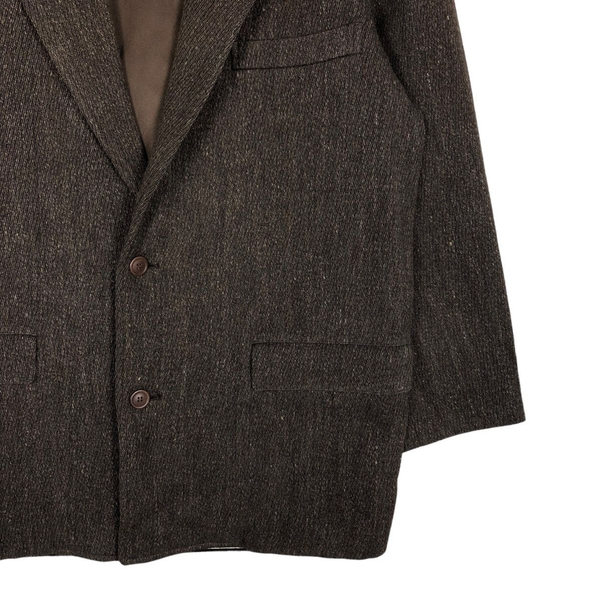 Issey Miyake 🔥VINTAGE ISSEY MIYAKE MEN WOOL HERRINGBONE DOUBLE BREAST Size US S / EU 44-46 / 1 - 7 Thumbnail
