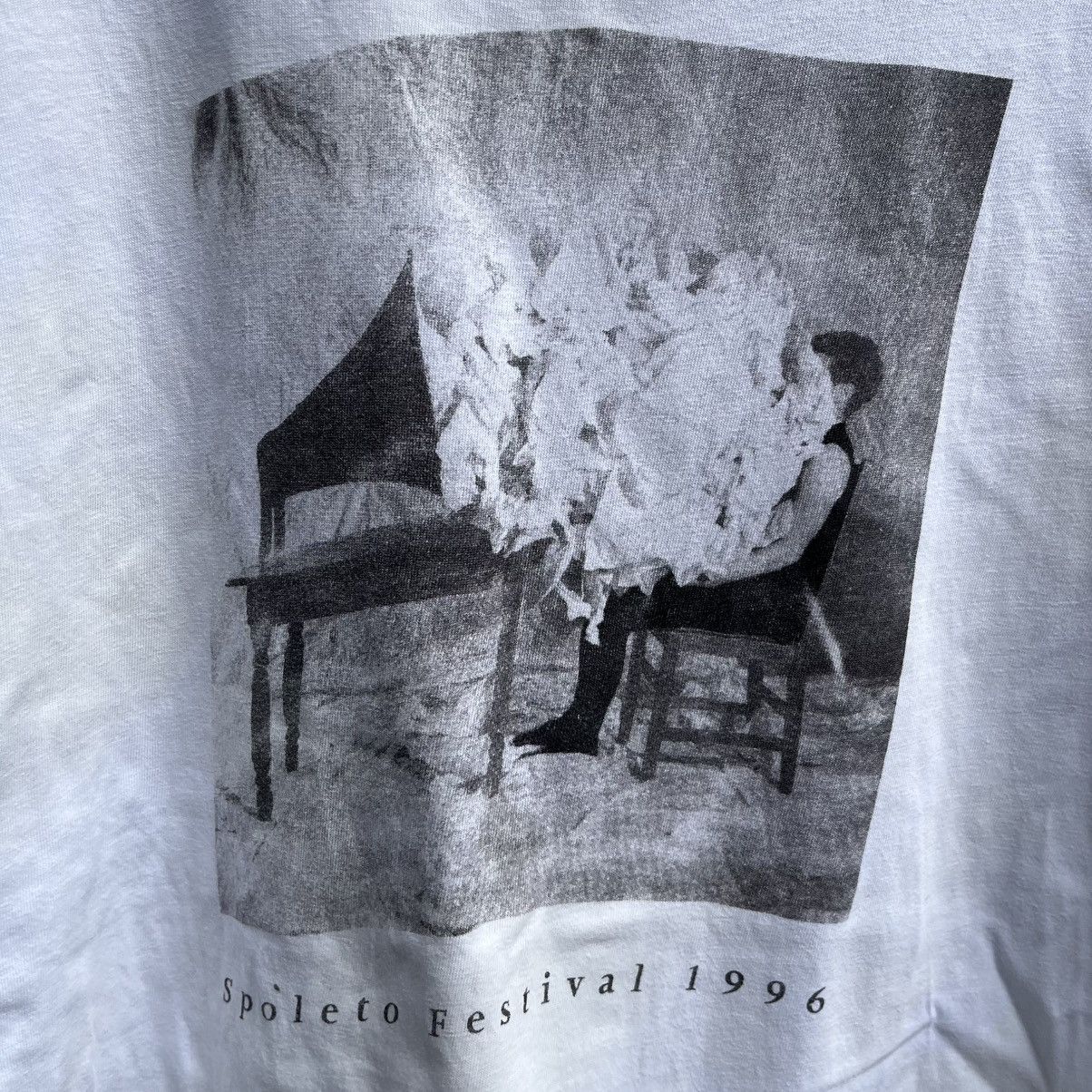 Vintage Vintage 90s SPOLETO FESTIVAL photo art tee music dance Size US XL / EU 56 / 4 - 3 Thumbnail
