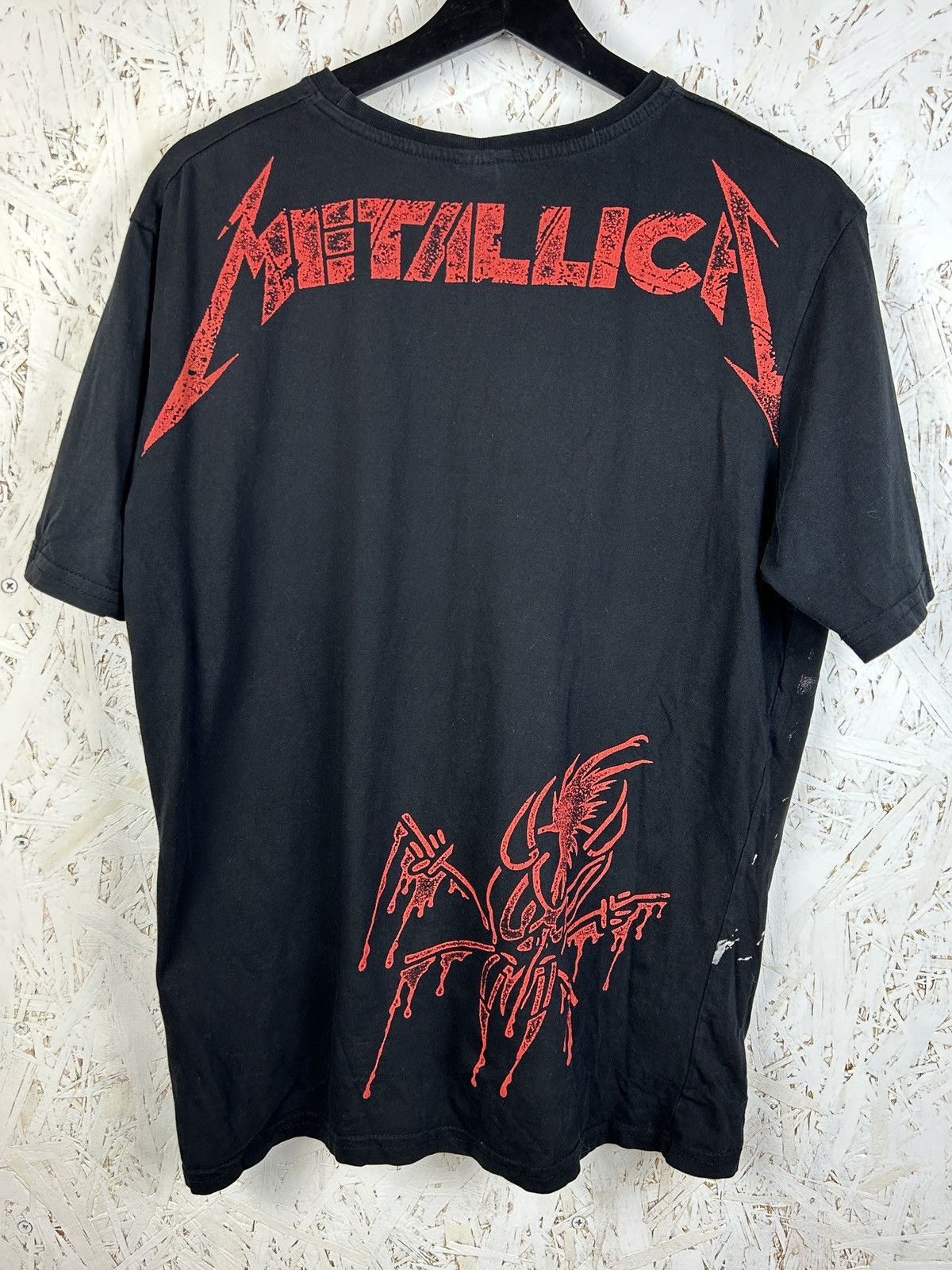 Band Tees 00s Vintage Metallica x Energie James Hetfield AOP T-Shirt Size US L / EU 52-54 / 3 - 4 Thumbnail