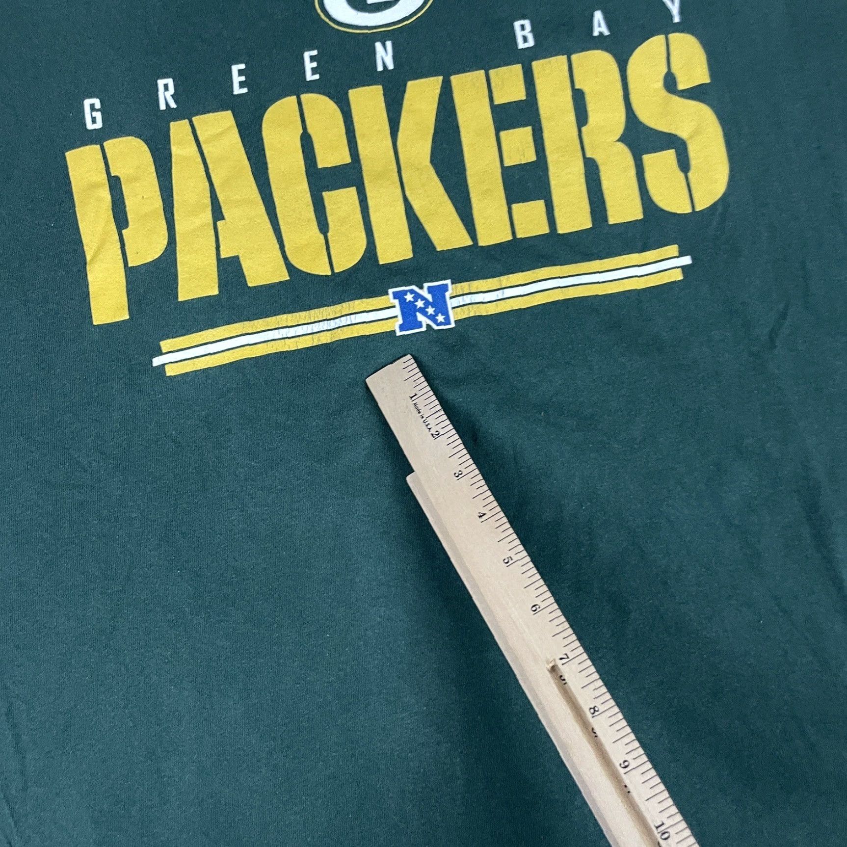 NFL NFL Green Bay Packers Shirt Mens XXL Green Yellow Graphic Cotton Team Apparel Sports Football Size US XXL / EU 58 / 5 - 5 Thumbnail