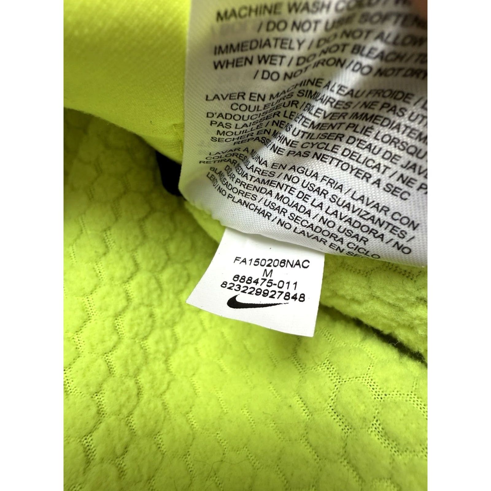 Nike Nike Therma Sphere Training Hoodie Jacket Mens M Black Volt Tech Rare Size US M / EU 48-50 / 2 - 7 Thumbnail