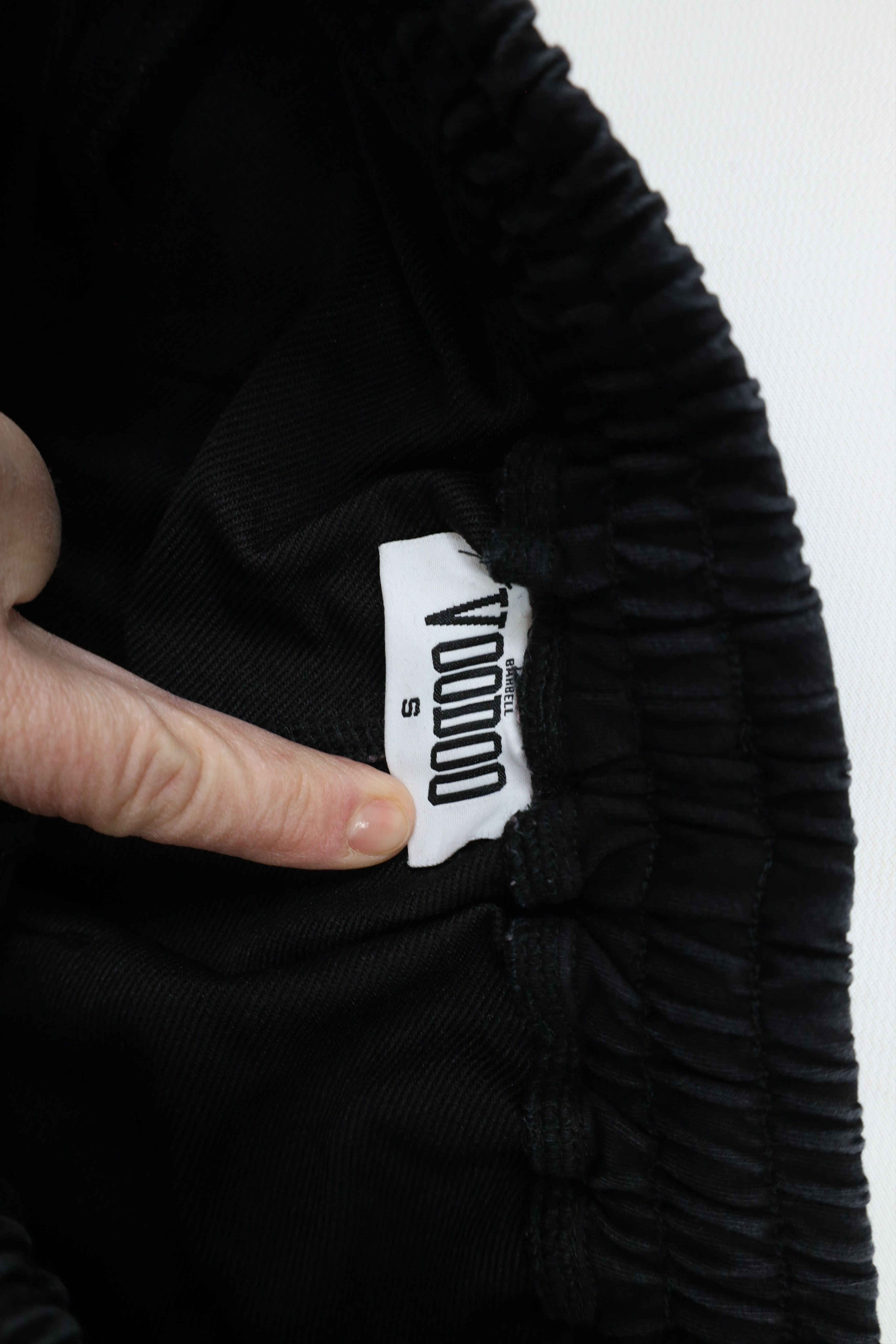 Vintage Barbell Voodoo Spell Tapered Leg Gym Sweatpants Pants Black Size US 32 / EU 48 - 7 Thumbnail