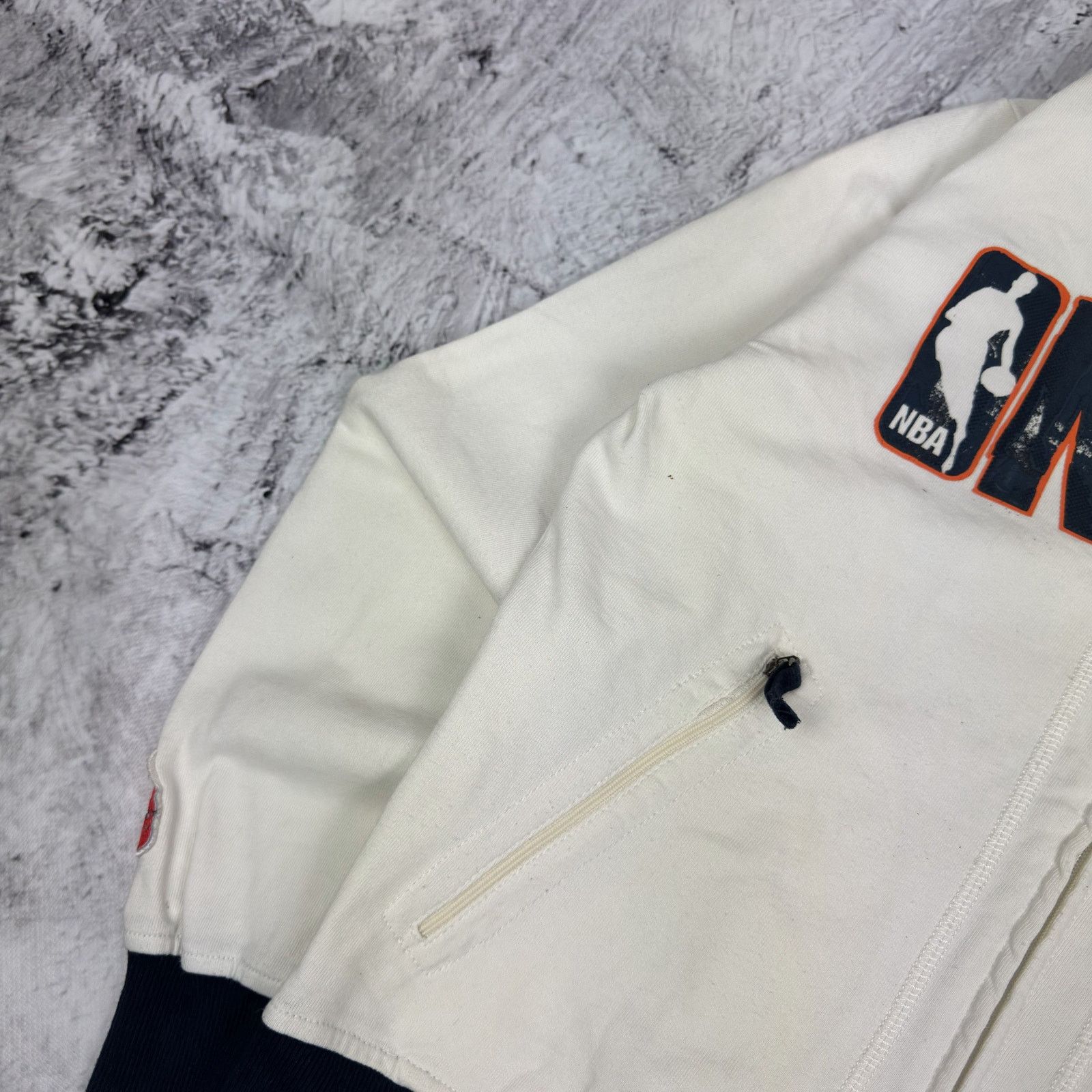 Adidas Adidas Womens White Streetwear Outdoor Full Zip NBA Hoodie S Size S / US 4 / IT 40 - 4 Thumbnail