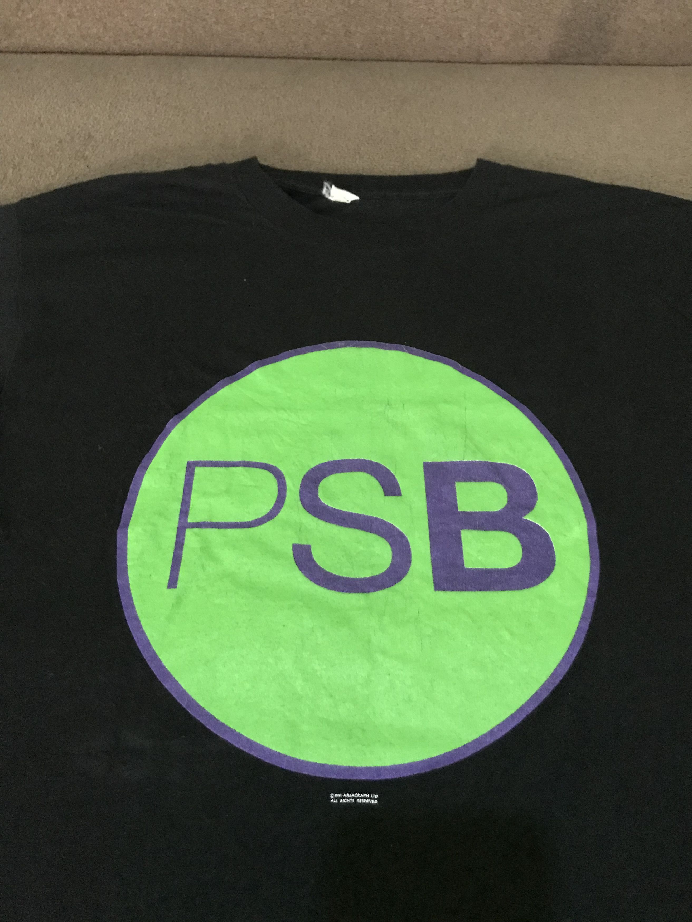 Vintage Vintage Pet Shop Boys Performance Tour 1991 Shirt PSB Size US XL / EU 56 / 4 - 6 Thumbnail