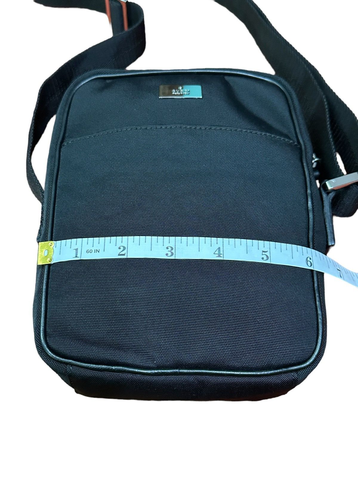 Gucci AUTHENTIC GUCCI SMALL BLACK CANVAS CROSSBODY BAG Size ONE SIZE - 15 Thumbnail