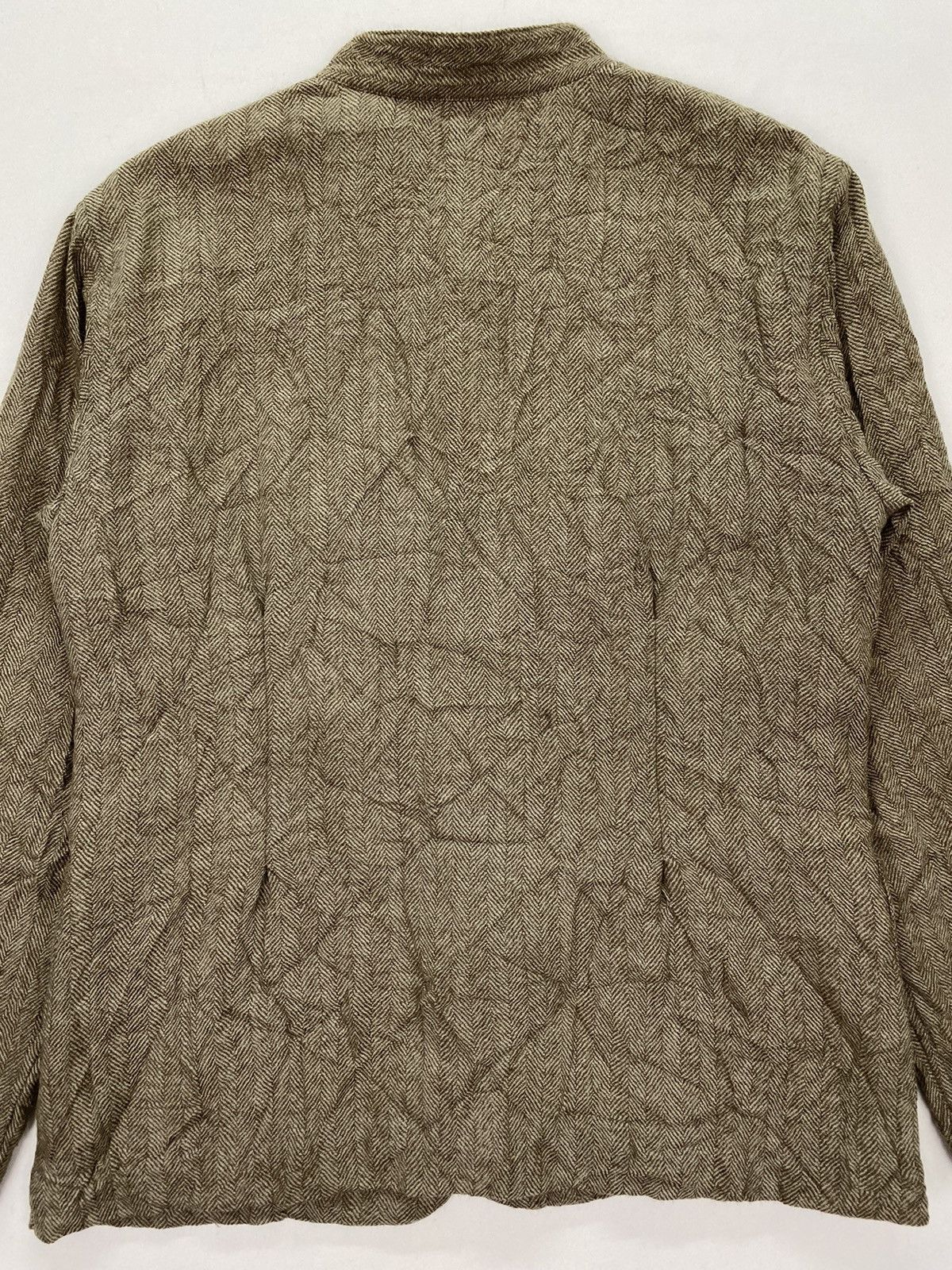 Issey Miyake Plantation Issey Miyake Wrinkle Wool Jacket Size US S / EU 44-46 / 1 - 5 Thumbnail