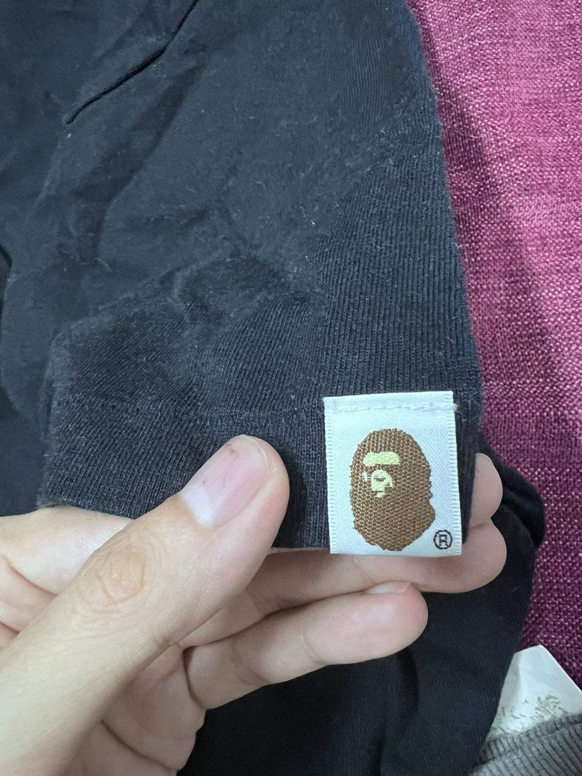 Bape ❌ Sold out ❌ A Bathing Ape Bape T-Shirt Black Medium Size US M / EU 48-50 / 2 - 8 Thumbnail