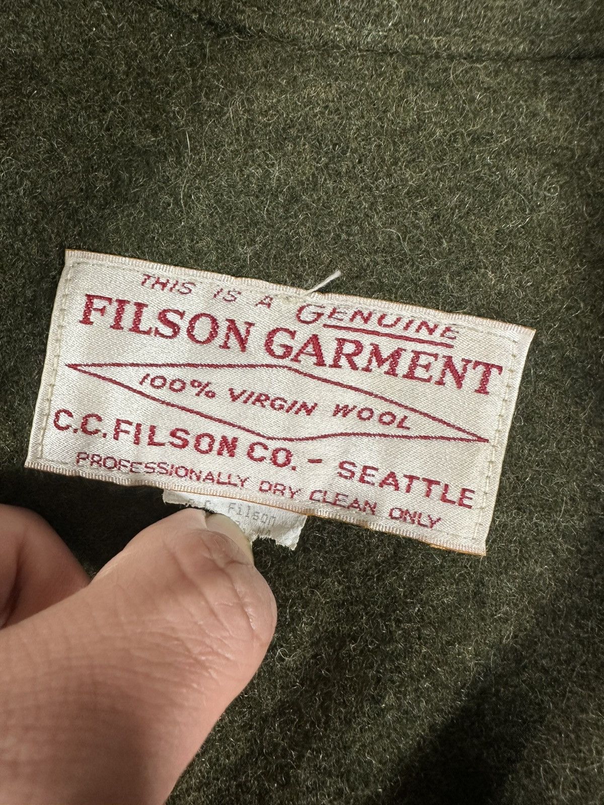 Filson Vintage 1960’s Filson Wool Hunting Jacket Size US L / EU 52-54 / 3 - 2 Thumbnail