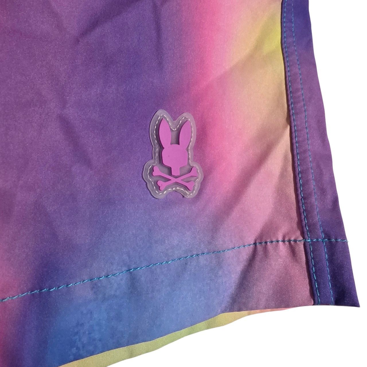 Psycho Bunny Psycho Bunny Violet Multi Tyler Swim Trunks Size M Size US 34 / EU 50 - 3 Thumbnail