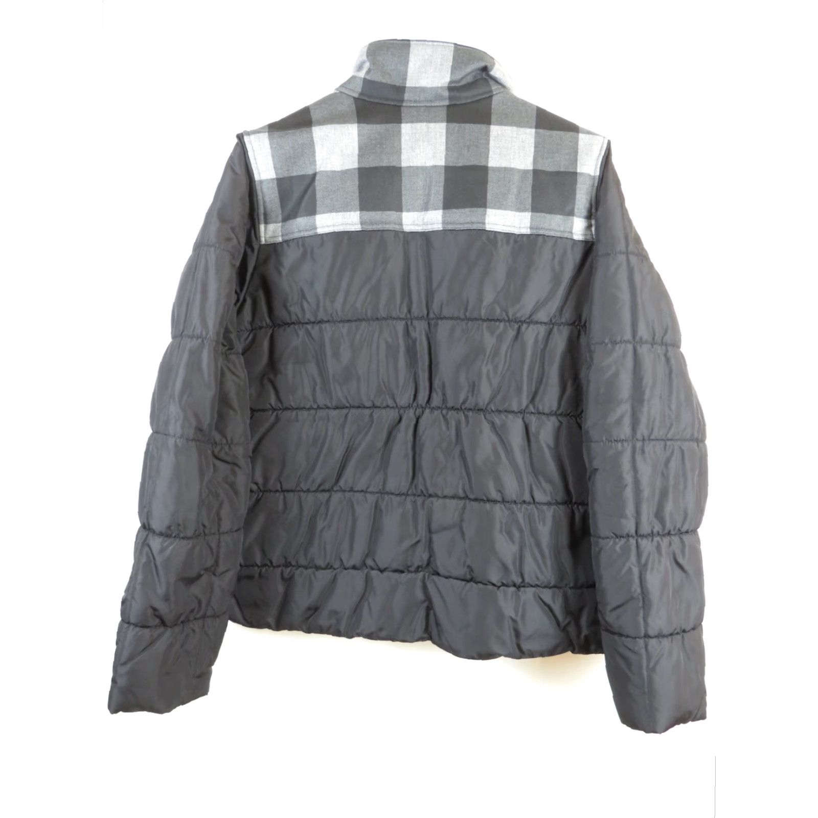 Eddie Bauer Eddie Bauer Ladies Coat Jacket Winter Black & White Plaid Puffer L Regular Long Sleeve Zip Hooded Lined - Womens, Outdoor, Basic Jacket, N/A Size L / US 10 / IT 46 - 6 Thumbnail