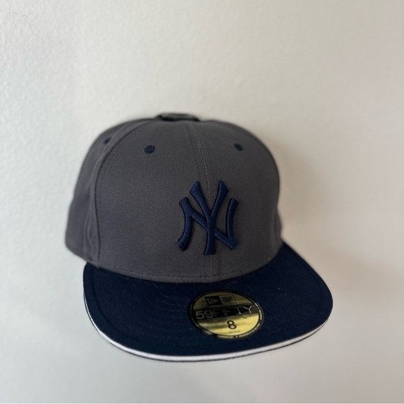 New Era NEW NEW YORK YANKEES NEW ERA 59fifty FITTED SZ 8 FLATBILL Size ONE SIZE - 4 Thumbnail