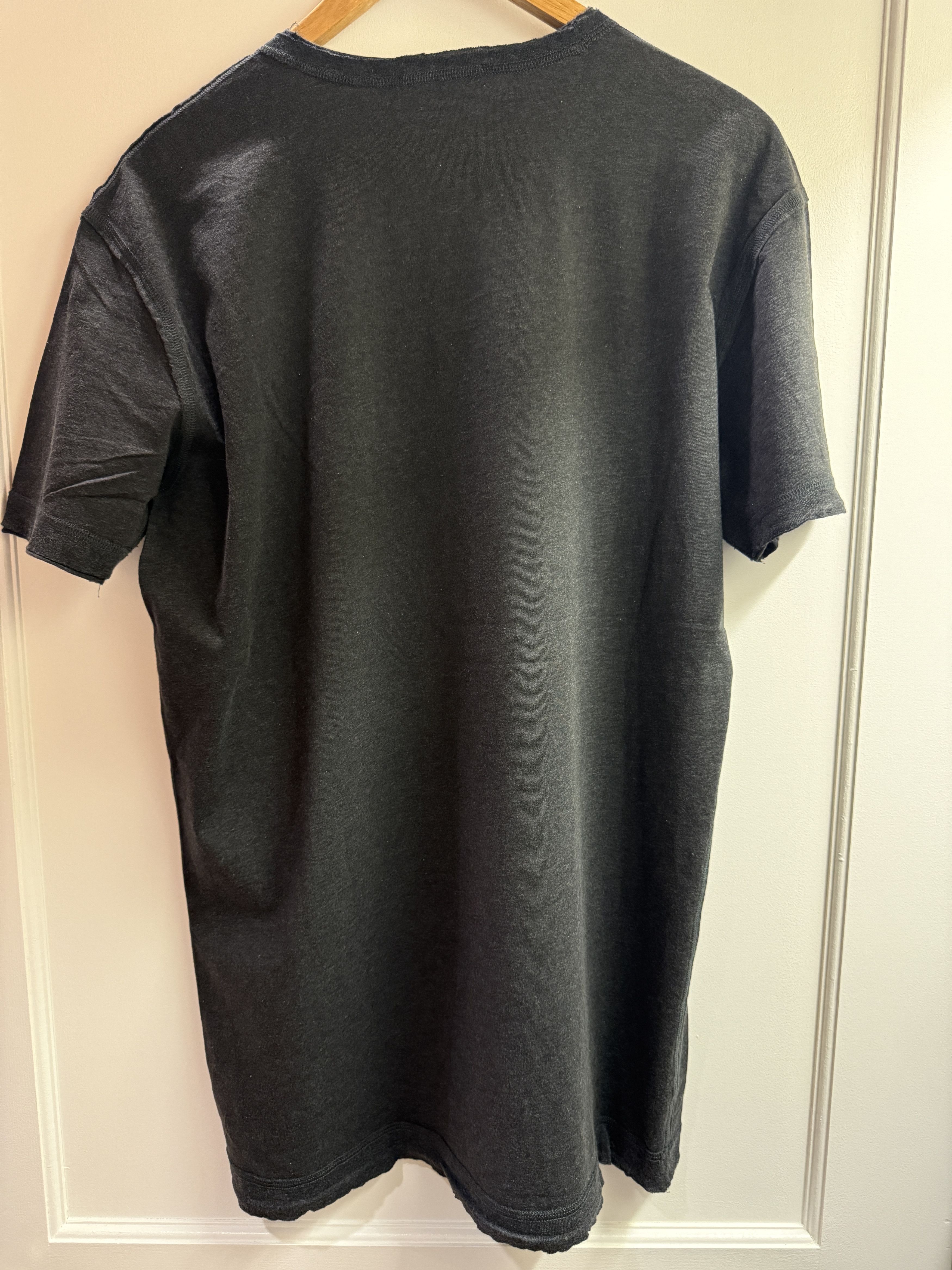 Dolce & Gabbana Dolce & Gabbana Charcoal Grey T-Shirt Size 56 Size US XL / EU 56 / 4 - 6 Thumbnail