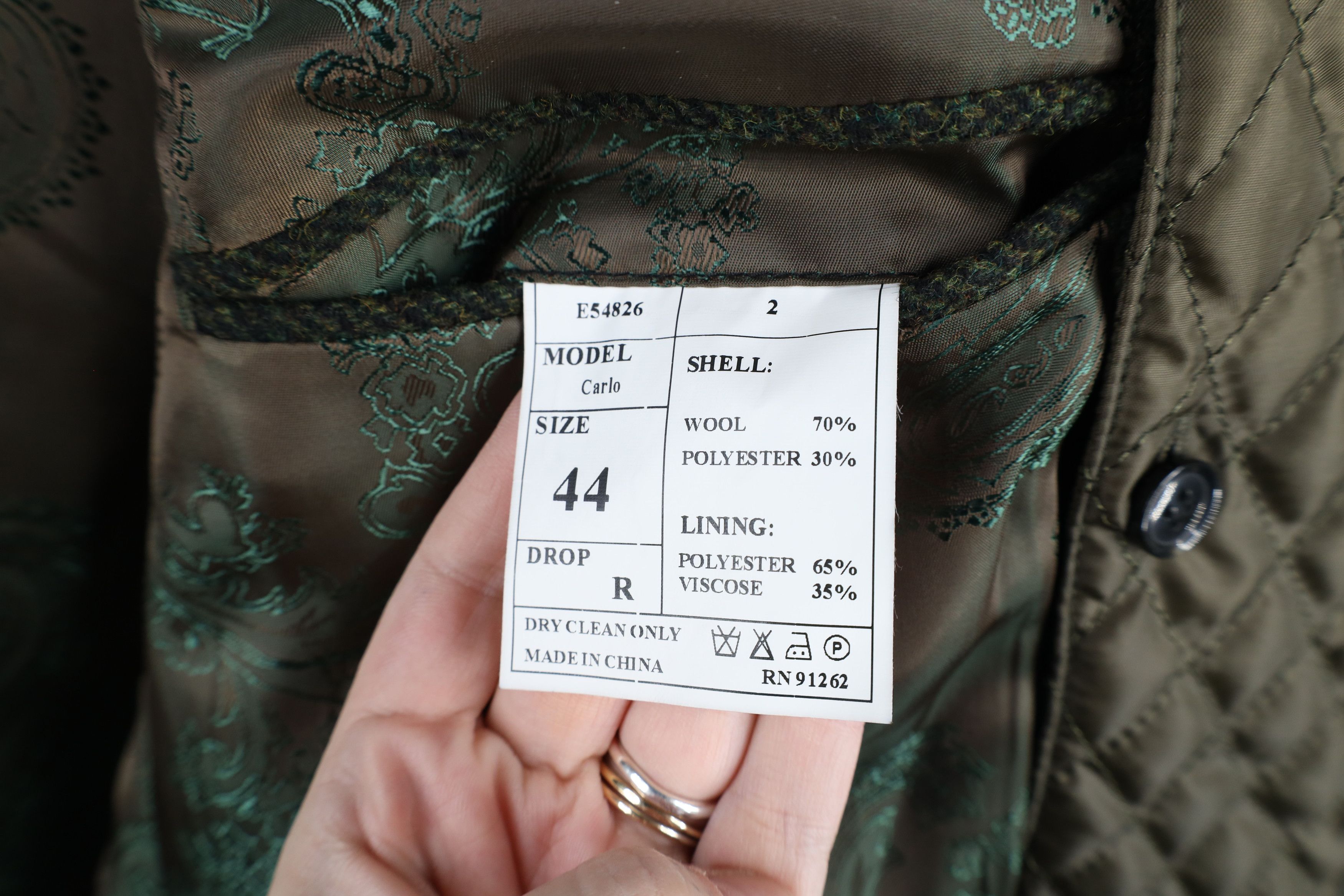Vintage Vintage Streetwear Herringbone Lined 2 Button Blazer Jacket Size US XL / EU 56 / 4 - 14 Thumbnail