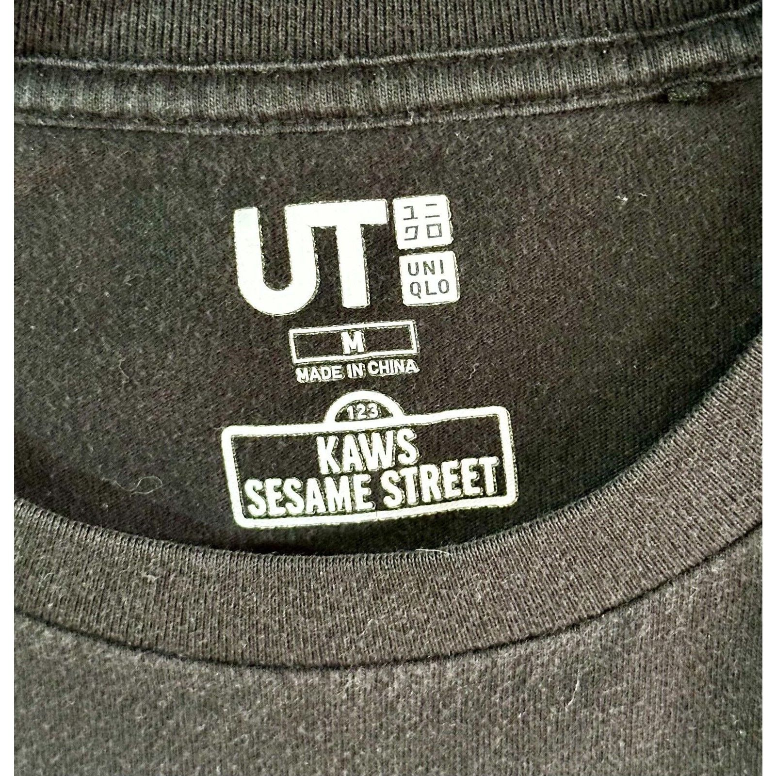 Kaws Kaws x Sesame Street XX Pocket Tee | Medium | UT Graphic Size US M / EU 48-50 / 2 - 3 Thumbnail