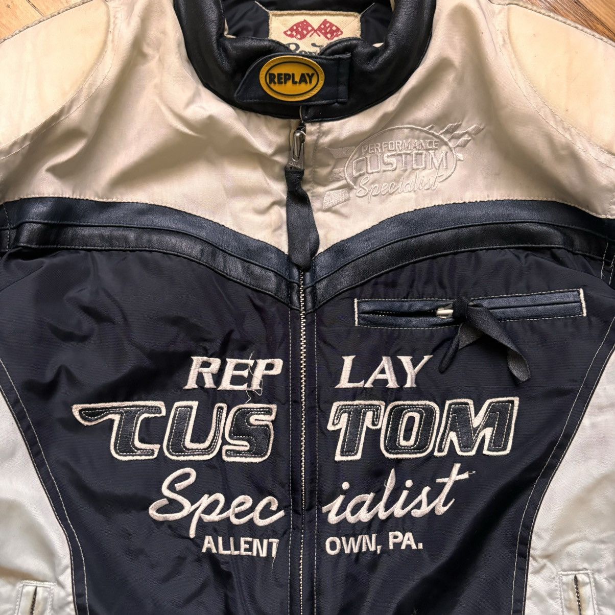 Vintage Vintage 90s Replay Racing Motor Jacket Y2K | Grailed