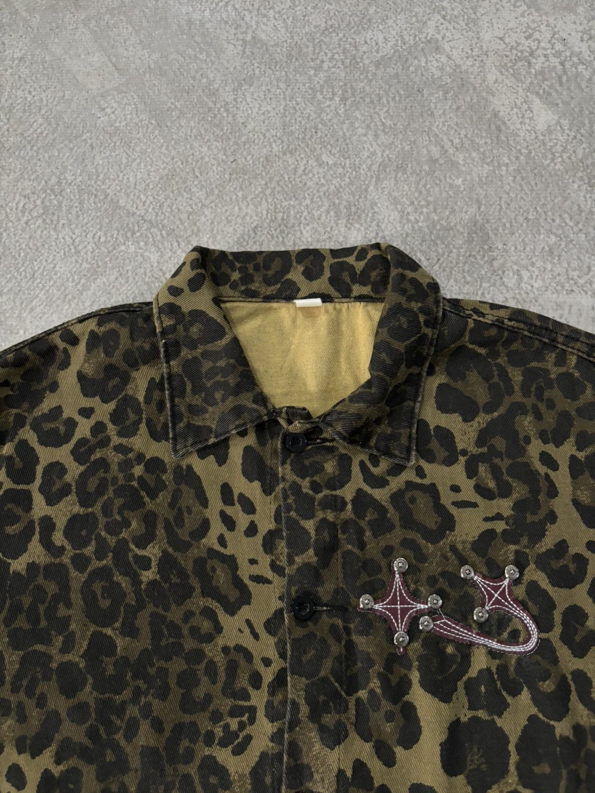 Other LEOPARD DENIM SHIRT Size US L / EU 52-54 / 3 - 3 Thumbnail