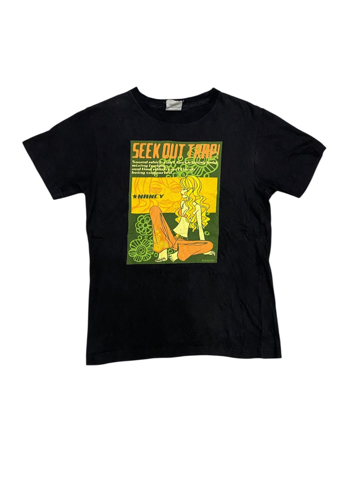 Hysteric Glamour SS2003 Seek Out trap Japan Nancy poem tee Size S / US 4 / IT 40 - 1 Thumbnail