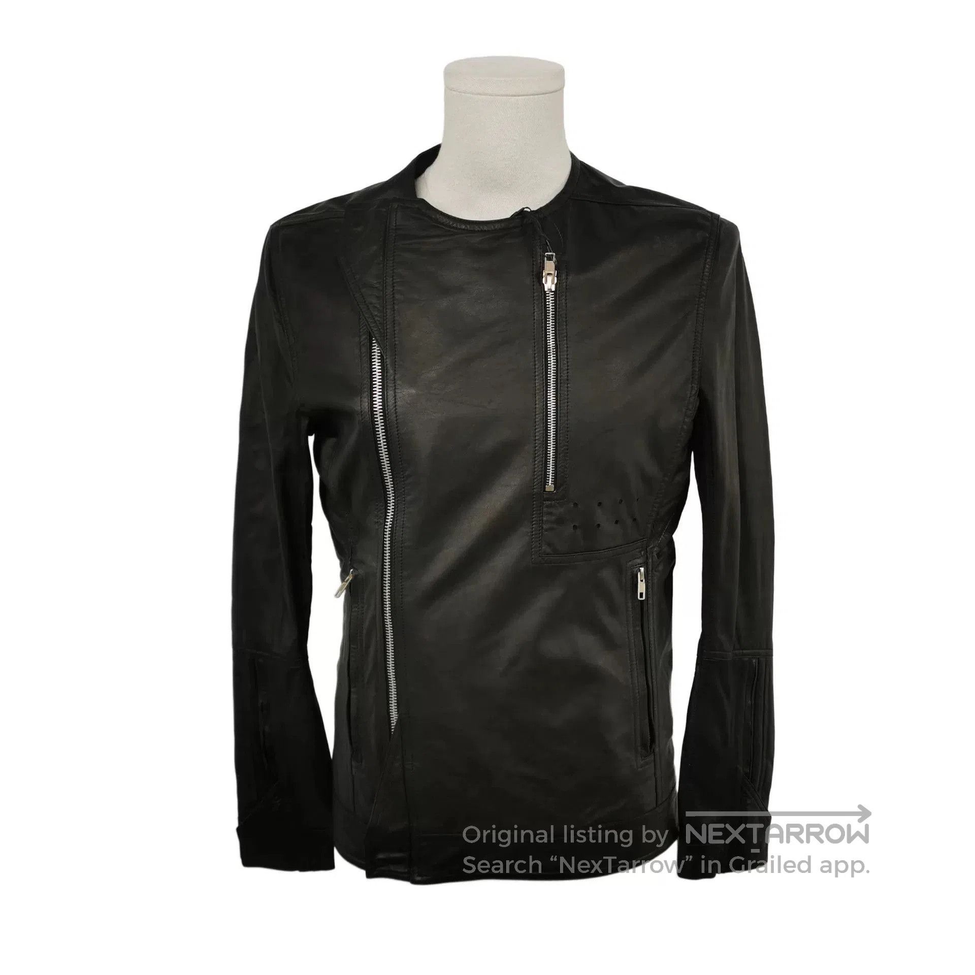 Rick Owens Rick Owens Concordia Leather Jacket. Size US M / EU 48-50 / 2 - 1 Thumbnail