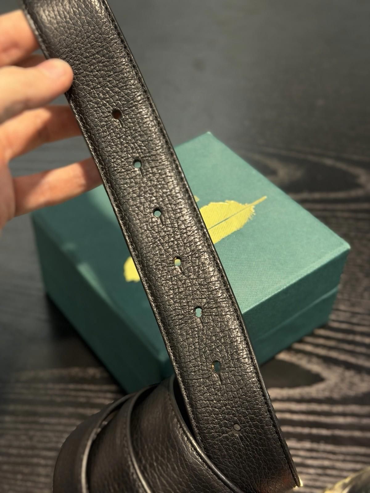 Burberry Burberry TB Lock Buckle Black Men's Dress Belt Size 42 Rare Size ONE SIZE - 9 Thumbnail