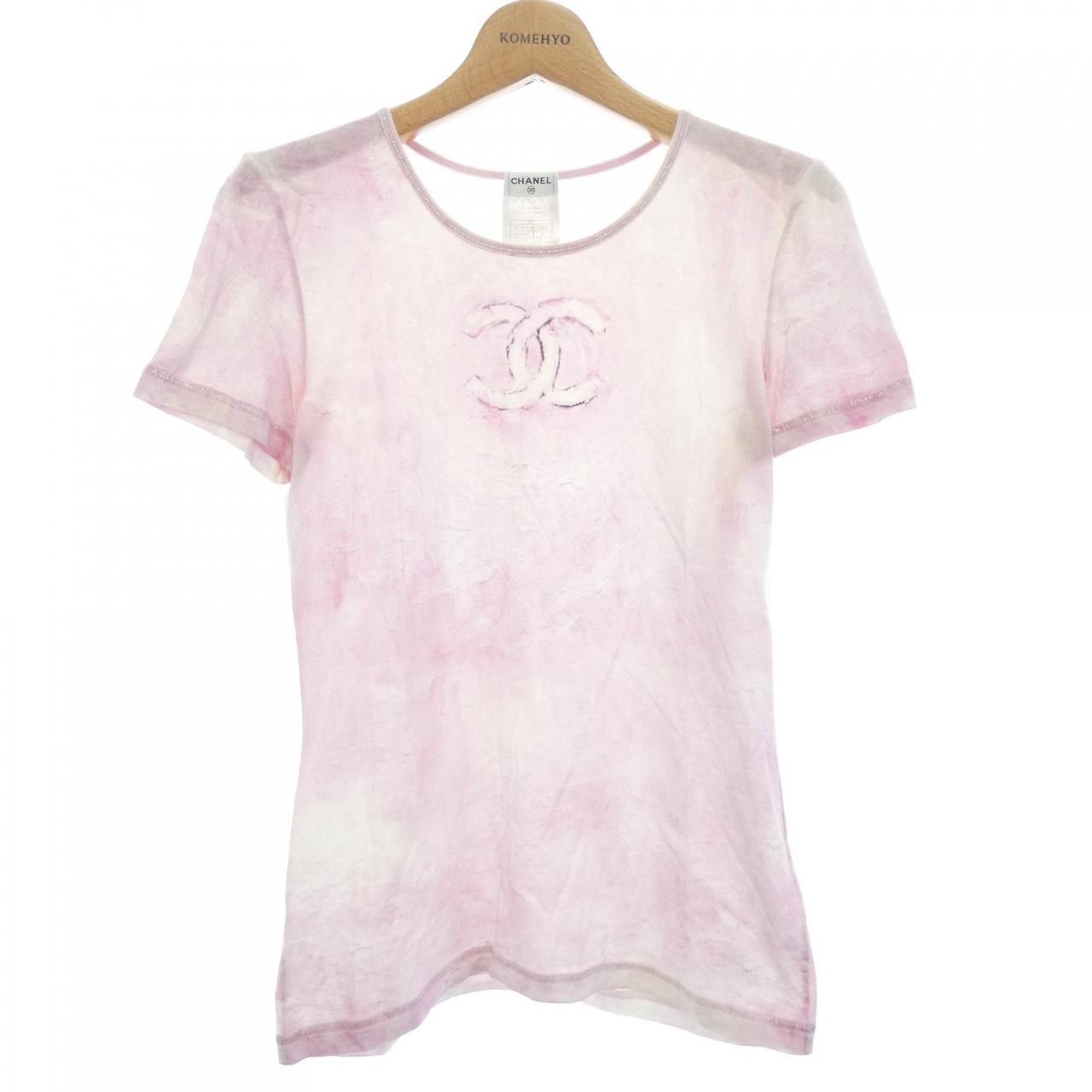 Chanel Chanel Chanel T shirt Textile T-Shirts P34611K02001 DUTY FREE for USA Size ONE SIZE - 1 Thumbnail