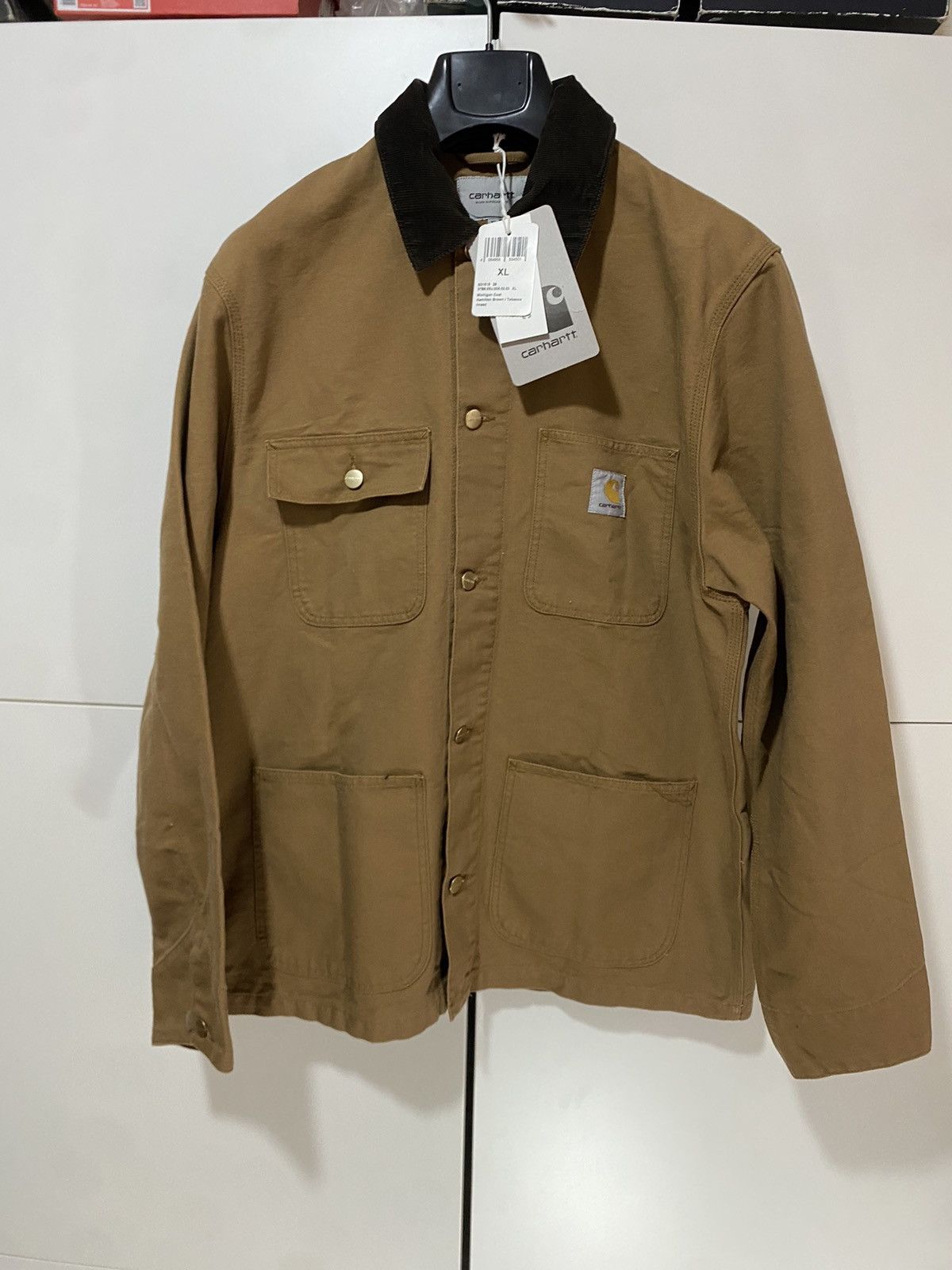Carhartt Wip Michigan Coat Carhartt Wip x Headquarters XL brown jacket Size US XL / EU 56 / 4 - 3 Thumbnail