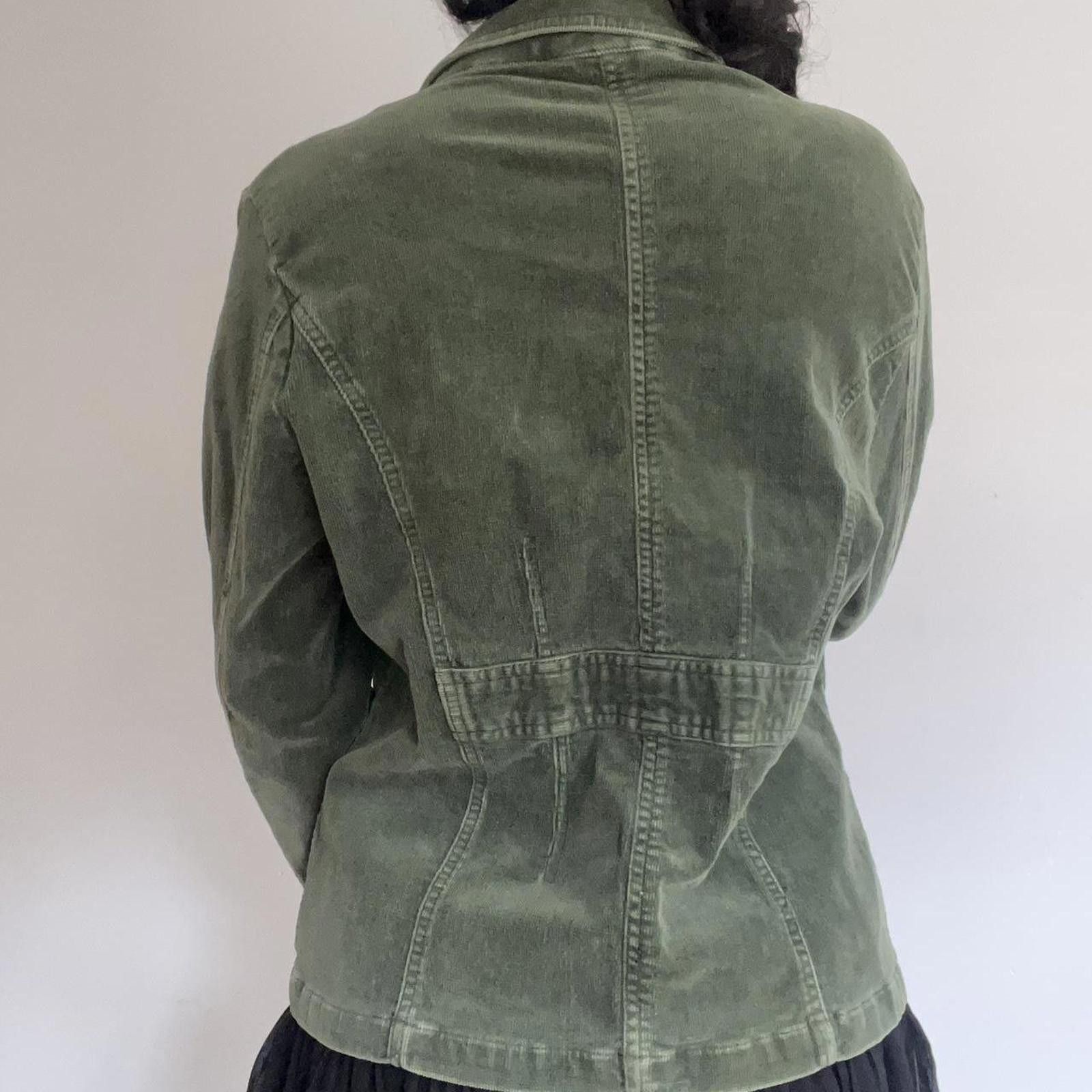 Other Olive green corduroy blazer with button detailing Size L / US 10 / IT 46 - 3 Thumbnail
