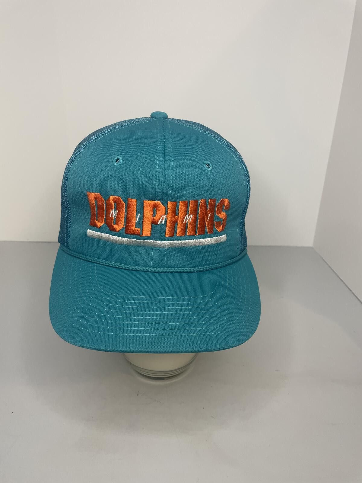 Sports Specialties Vintage Miami Dolphins Trucker Snapback Hate Cap NFL Size ONE SIZE - 1 Thumbnail