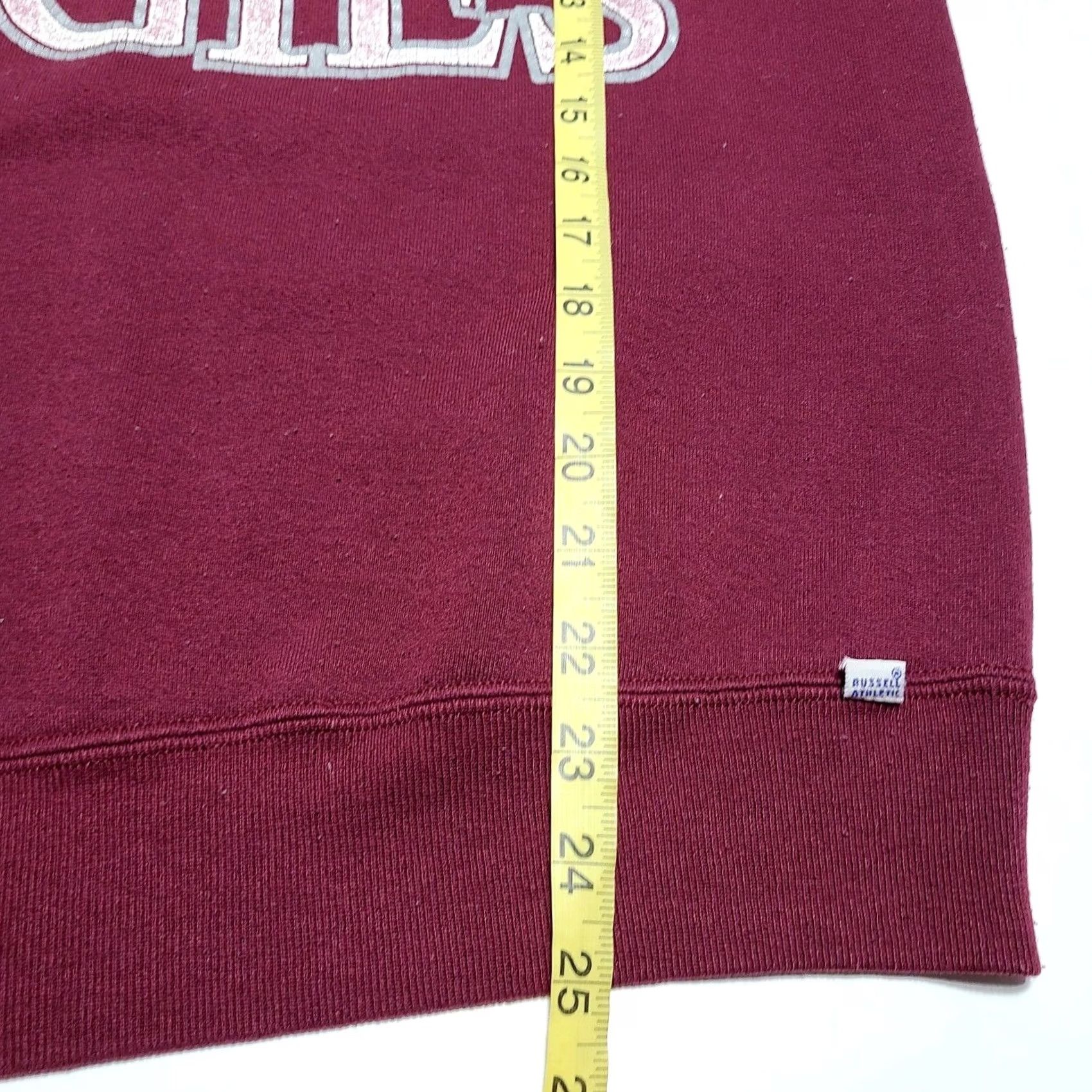Russell Athletic VINTAGE Russell Athletic Texas A&M Aggies Crewneck Sweatshirt Women XL Maroon Crew Neck Pullover Heavyweight Graphic Print Regular Fit US Made Size XL / US 12-14 / IT 48-50 - 7 Thumbnail