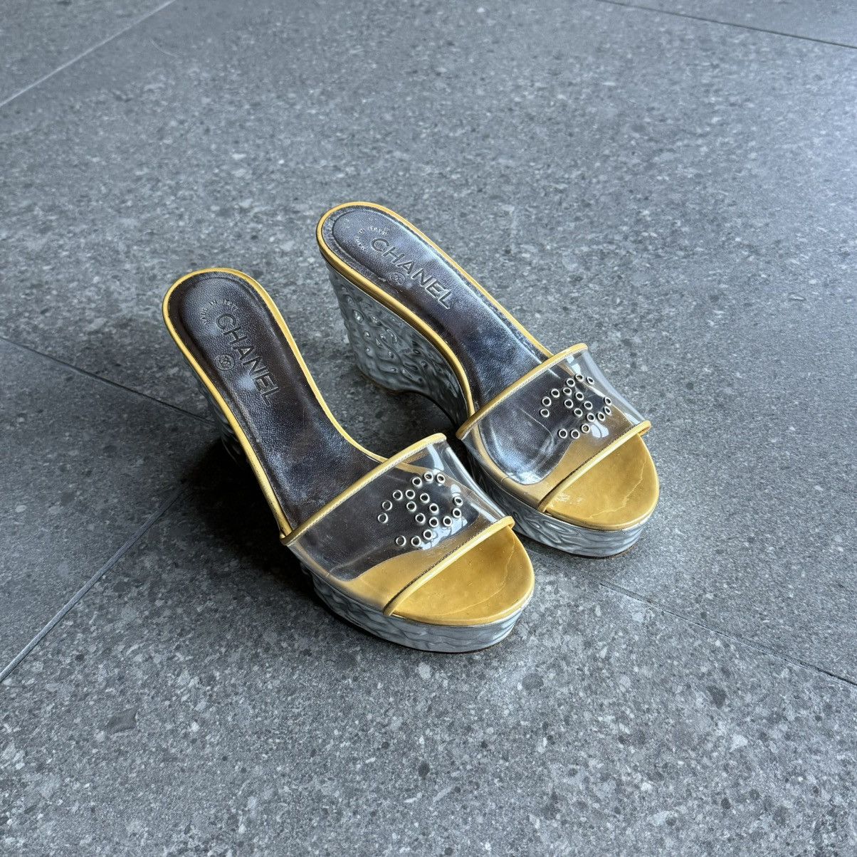 Chanel Chanel 2000s Platform Wedge Sandal Size US 6 / IT 36 - 8 Thumbnail