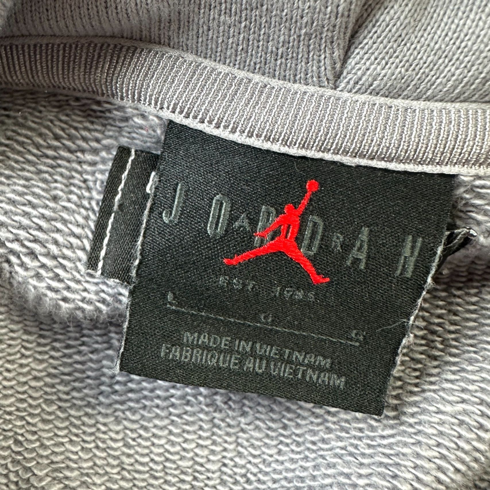 Jordan Brand Jordan Hoodie Mens Large Red Sweatshirt Heavyweight Hooded Pockets Jumpman Sports Size US L / EU 52-54 / 3 - 6 Thumbnail