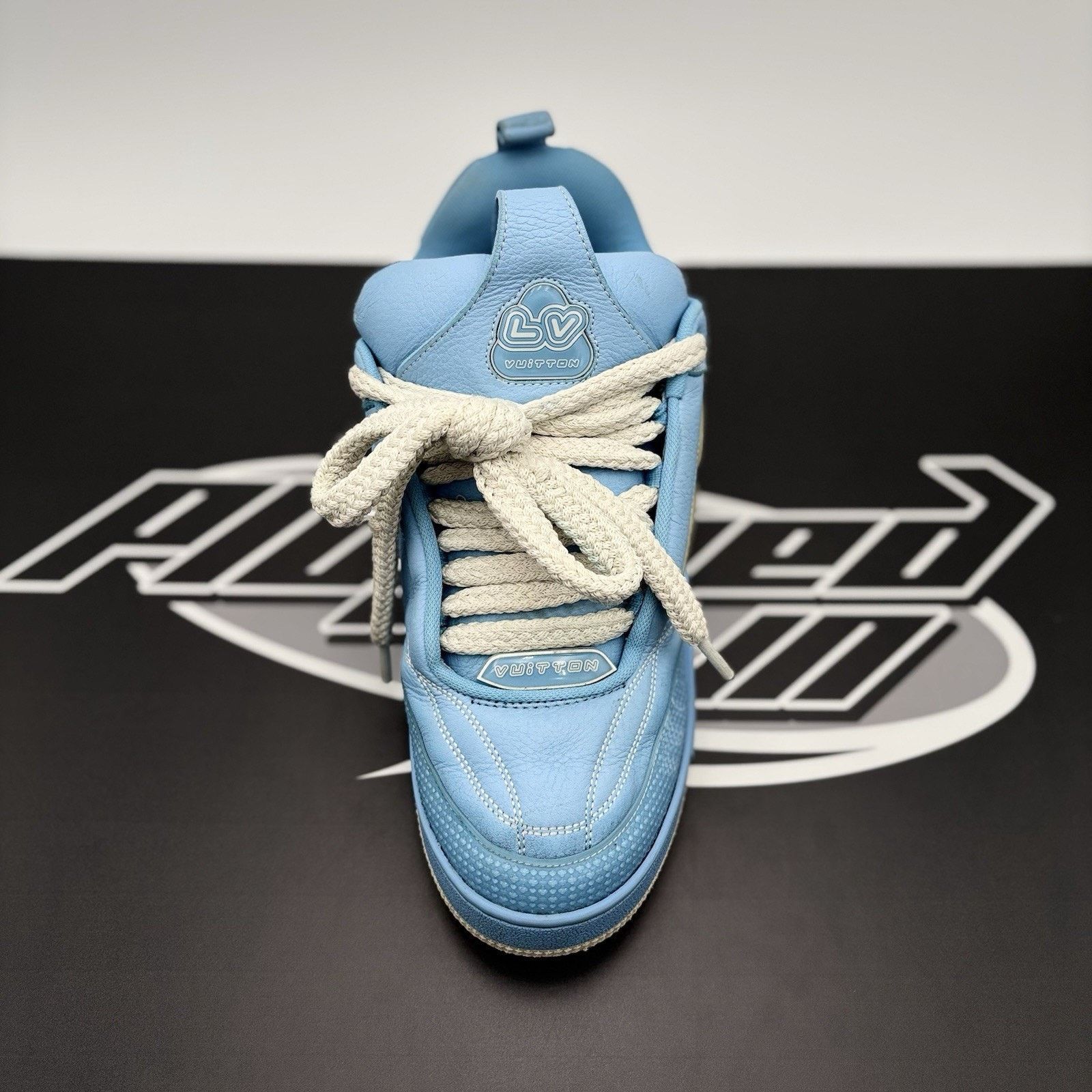 Louis Vuitton Louis Vuitton Skate ' Sky Blue ' | GOOD CONDITION! Size US 11 / EU 44 - 14 Thumbnail
