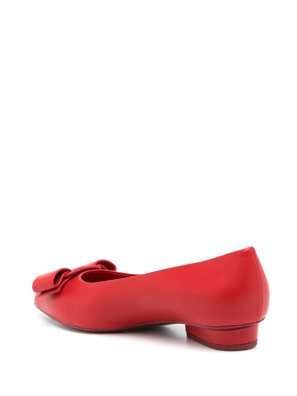 Salvatore Ferragamo o1y0426 Ballet Flats in Red Size US 6 / IT 36 - 3 Thumbnail