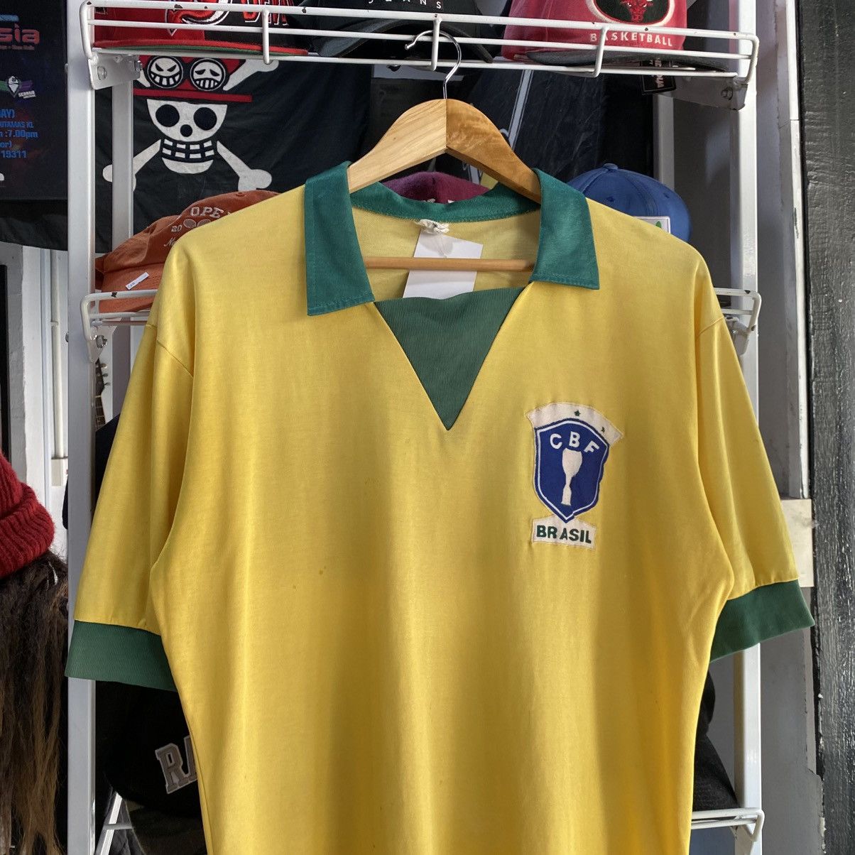 Vintage VINTAGE ARCHIVE‼️Brazil 70s-80s national team jersey tshirt Size US L / EU 52-54 / 3 - 3 Thumbnail
