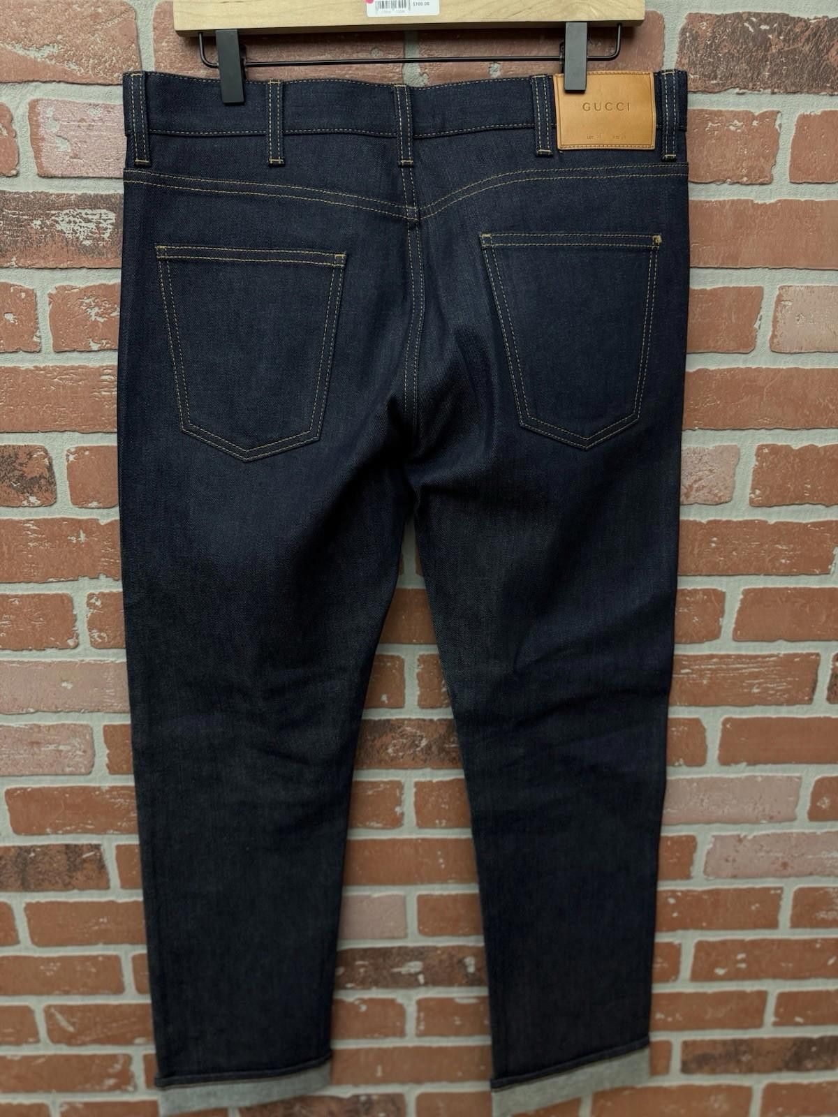 Gucci Gucci Blue Denim Jeans Lot 53 Size (34)$1500 Retail Cost Size US 34 / EU 50 - 3 Thumbnail