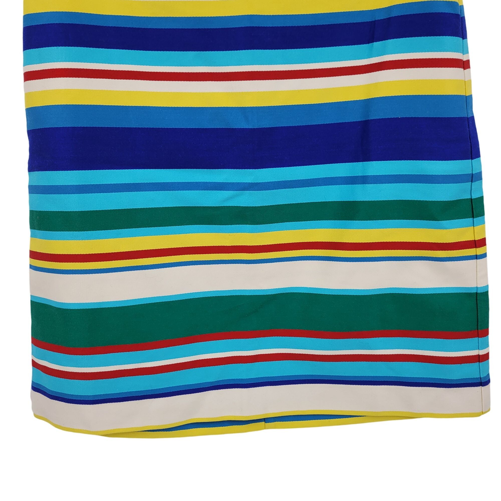 Talbots Talbots Petites Pencil Skirt 4P Multicolor Rainbow Striped Size 28" / US 6 / IT 42 - 5 Thumbnail