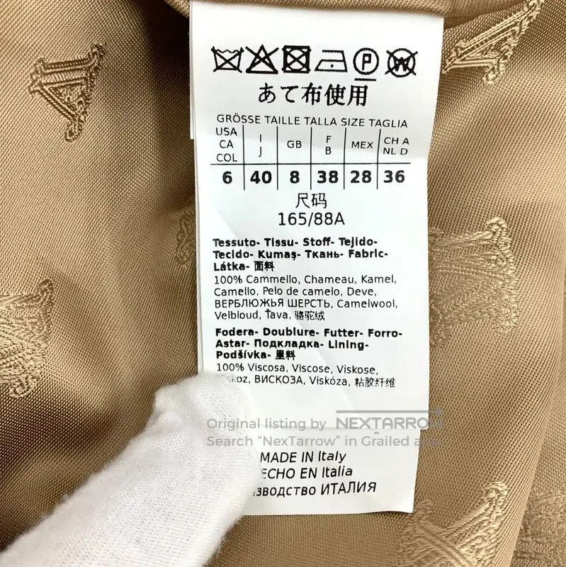 Max Mara MaxMara Brown Wool Women's Coat . Size M / US 6-8 / IT 42-44 - 6 Thumbnail