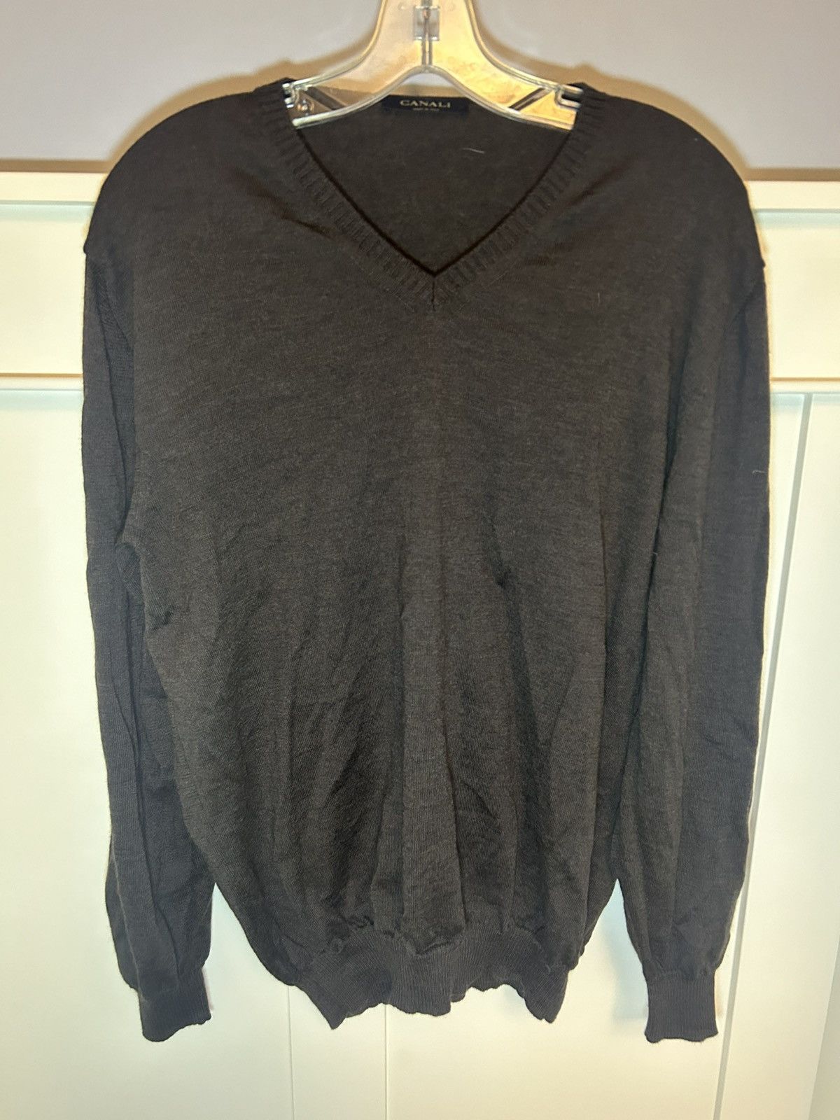 Canali × Designer × Vintage Vintage Canali 100% wool sweater Size US L / EU 52-54 / 3 - 1 Thumbnail
