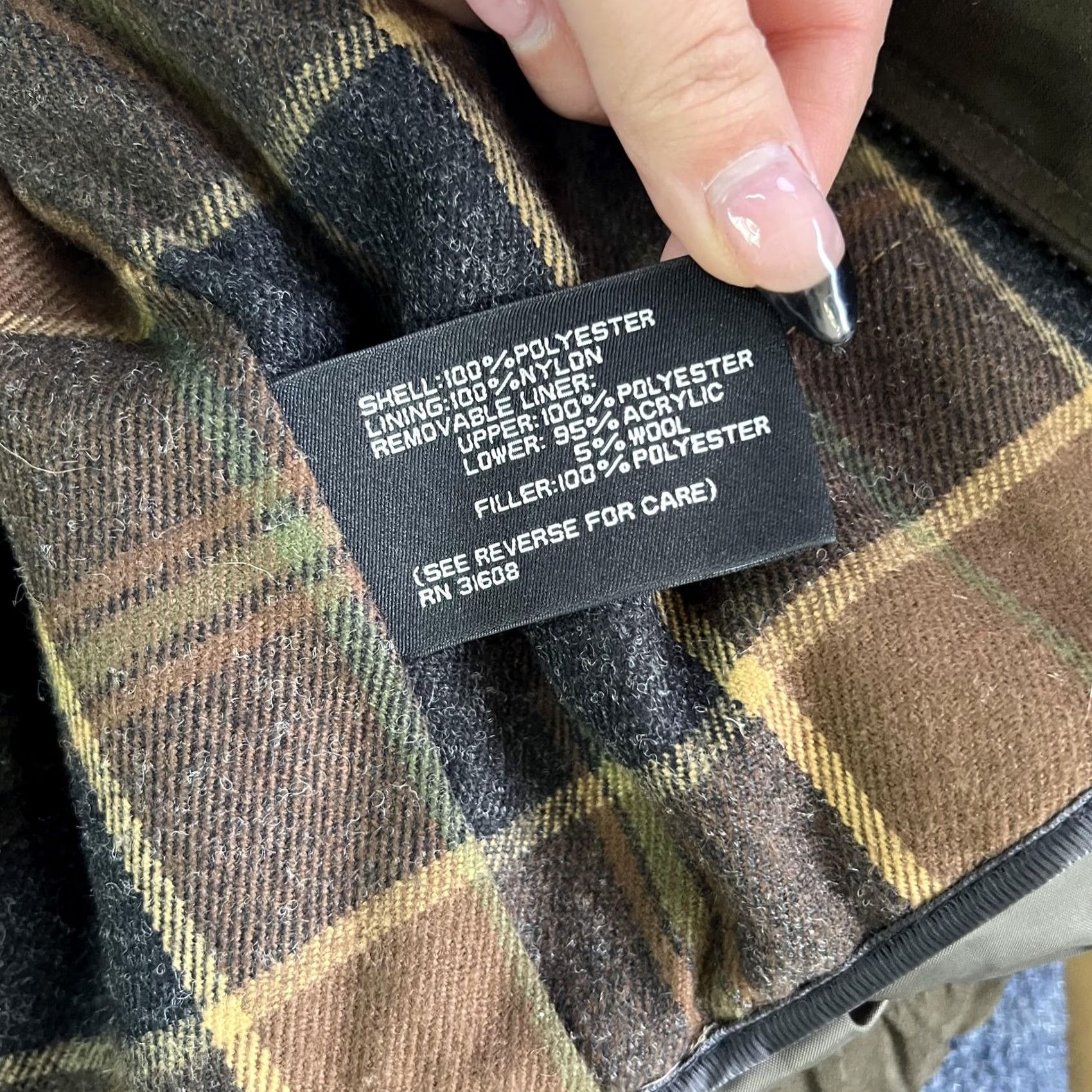 Jos. A. Bank Jos. A. Bank Jacket Mens 2XL Green Zip Front Removable Liner Lined Nylon Wool Blend Wool-Blend Removable Liner Pockets Bomber Coat Size US XXL / EU 58 / 5 - 5 Thumbnail