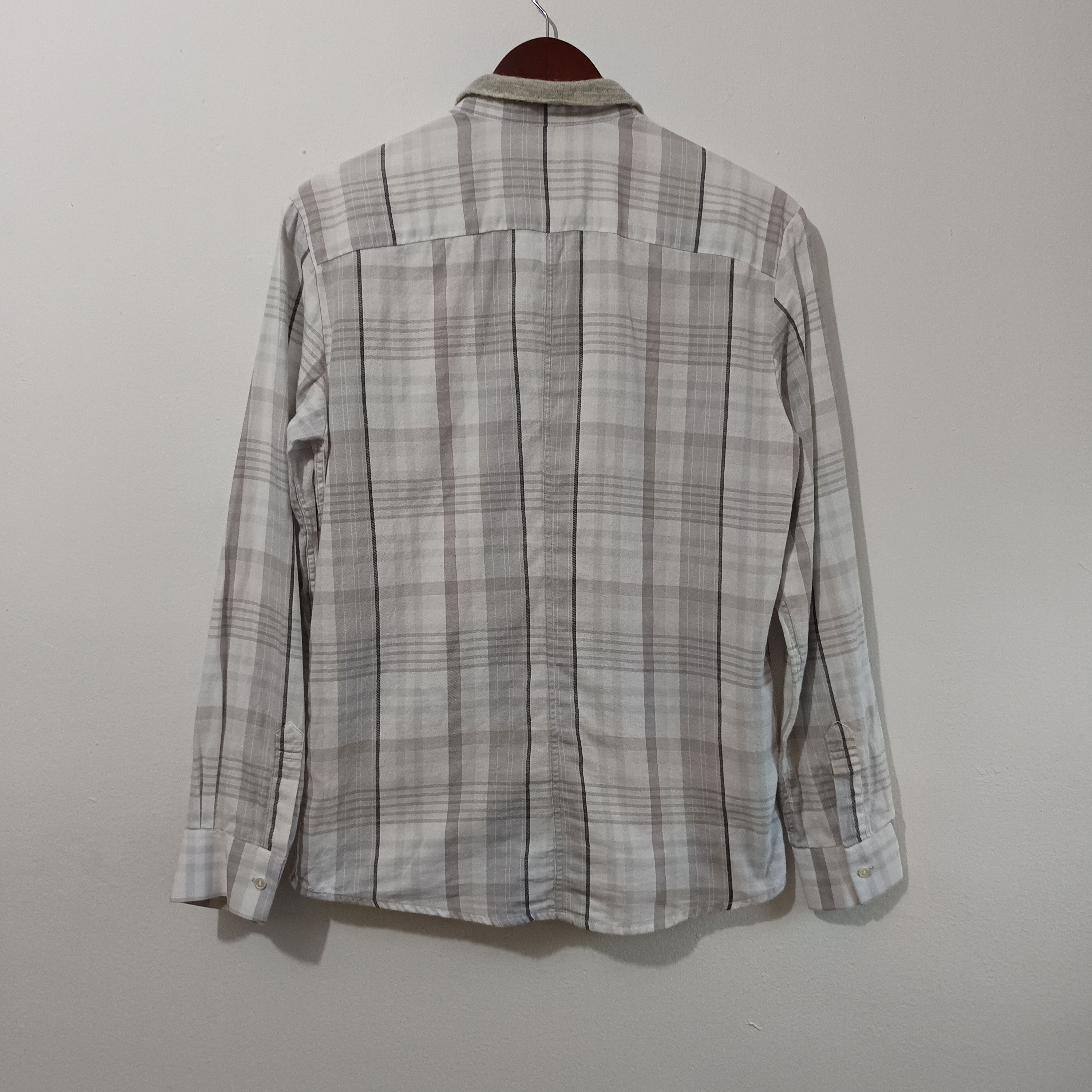 Stephan Schneider Stephan Schneider Knitt Collar Plaid Shirts Size US M / EU 48-50 / 2 - 2 Thumbnail